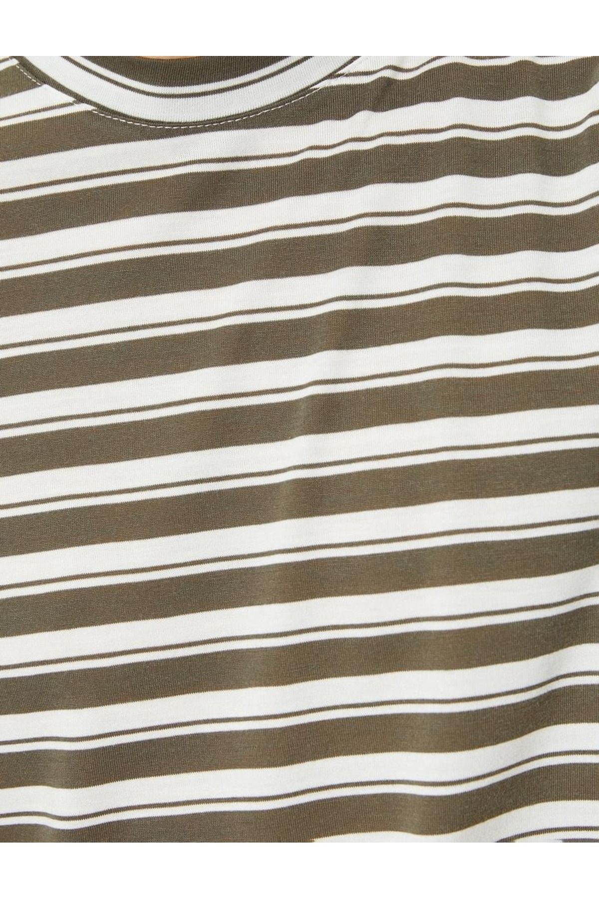 تیشرت مردانه سبز کوتون | SS0000000035829 اورجینال - تصویر 6