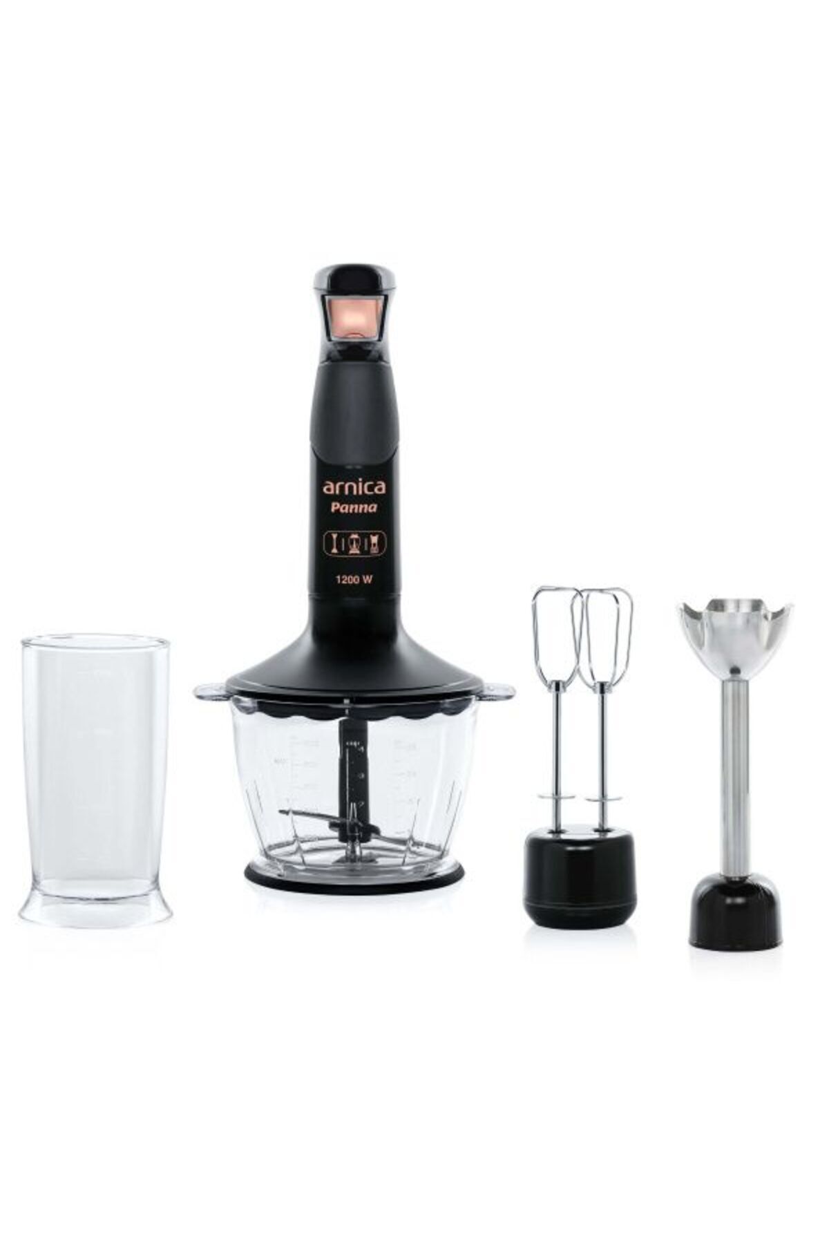 Arnica Panna El Blender Seti Siyah GH21560