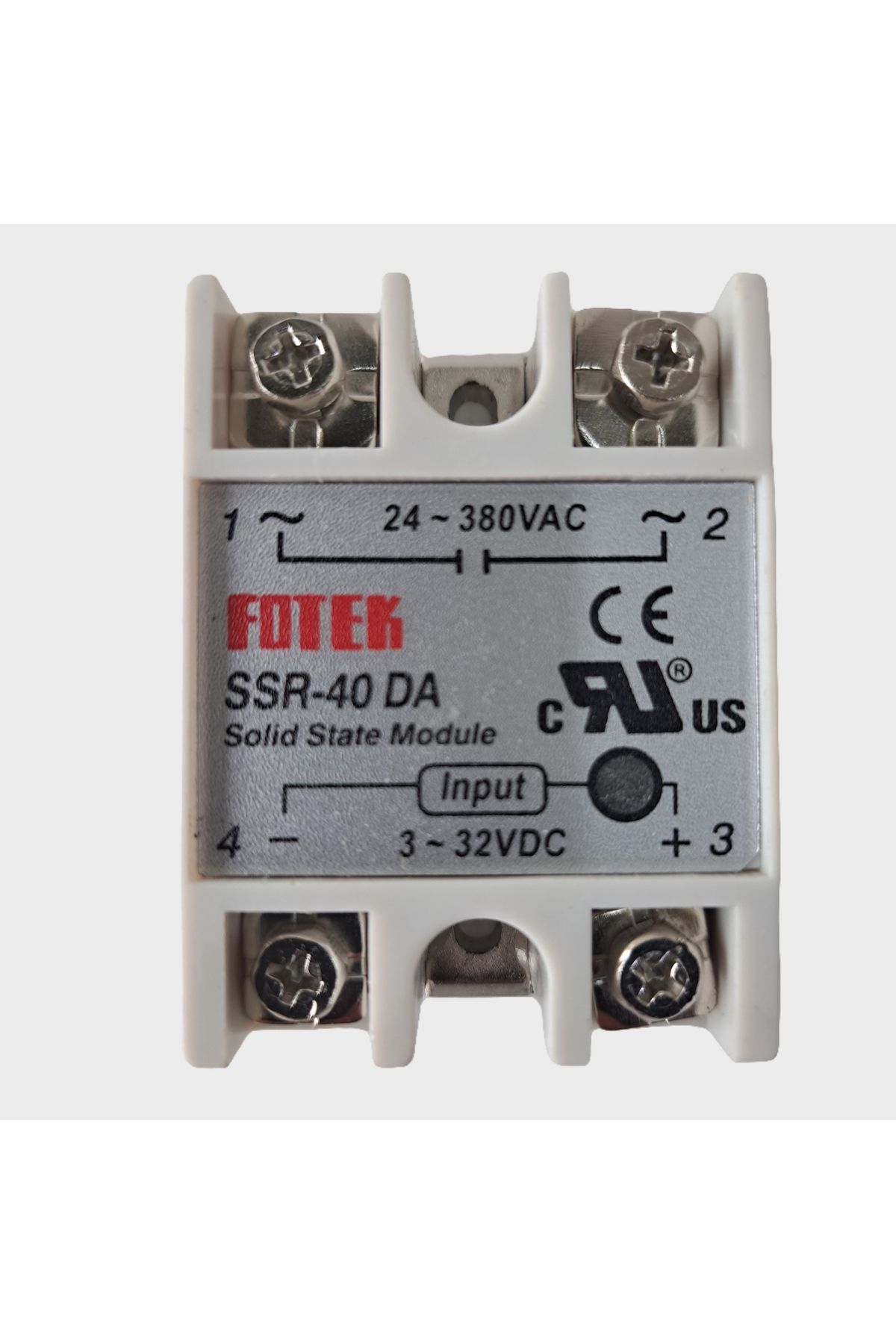 Fotek SSR-40DA Solid State Röle 40A (Geliştirme Kartlarıyla Uyumlu ...