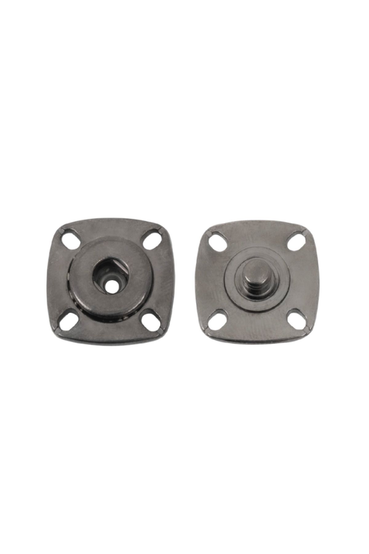 trimist-6 Sets Black Nickel Button - Hand Sewn Snap Fastener - 27mm 1