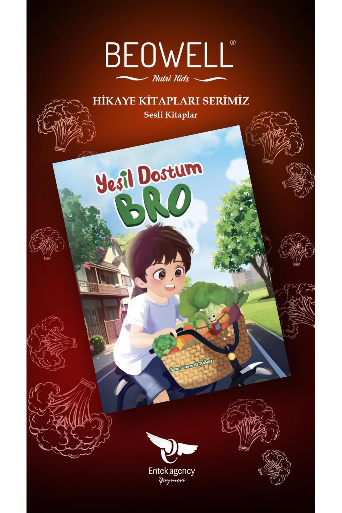 ENTEK AGENCY Yeşil Dostum Bro Sesli Hikaye Kitabı