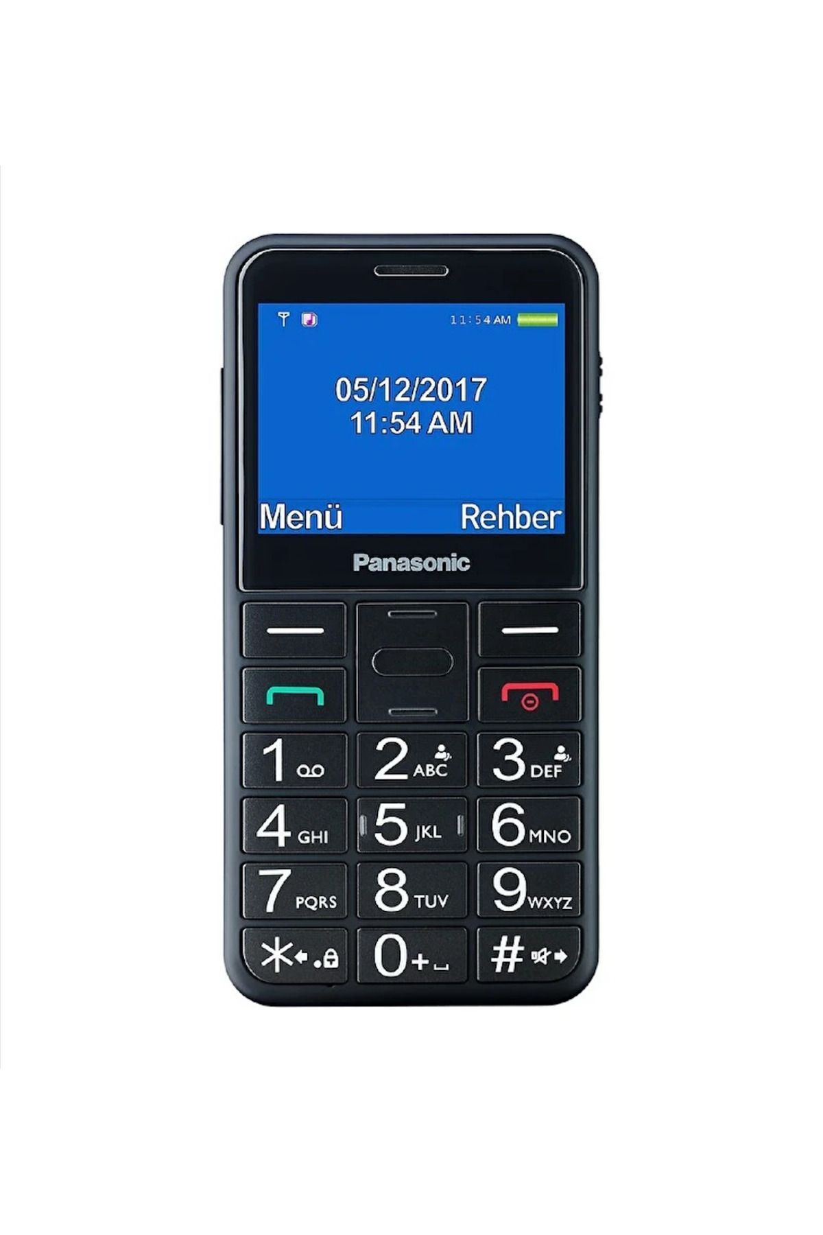 PANASONIC Kx-tu110 Exb Renkli Ekran Tuşlu Cep Telefonu (RESMİ DİSTRİBÜTÖR GARANTİLİ)