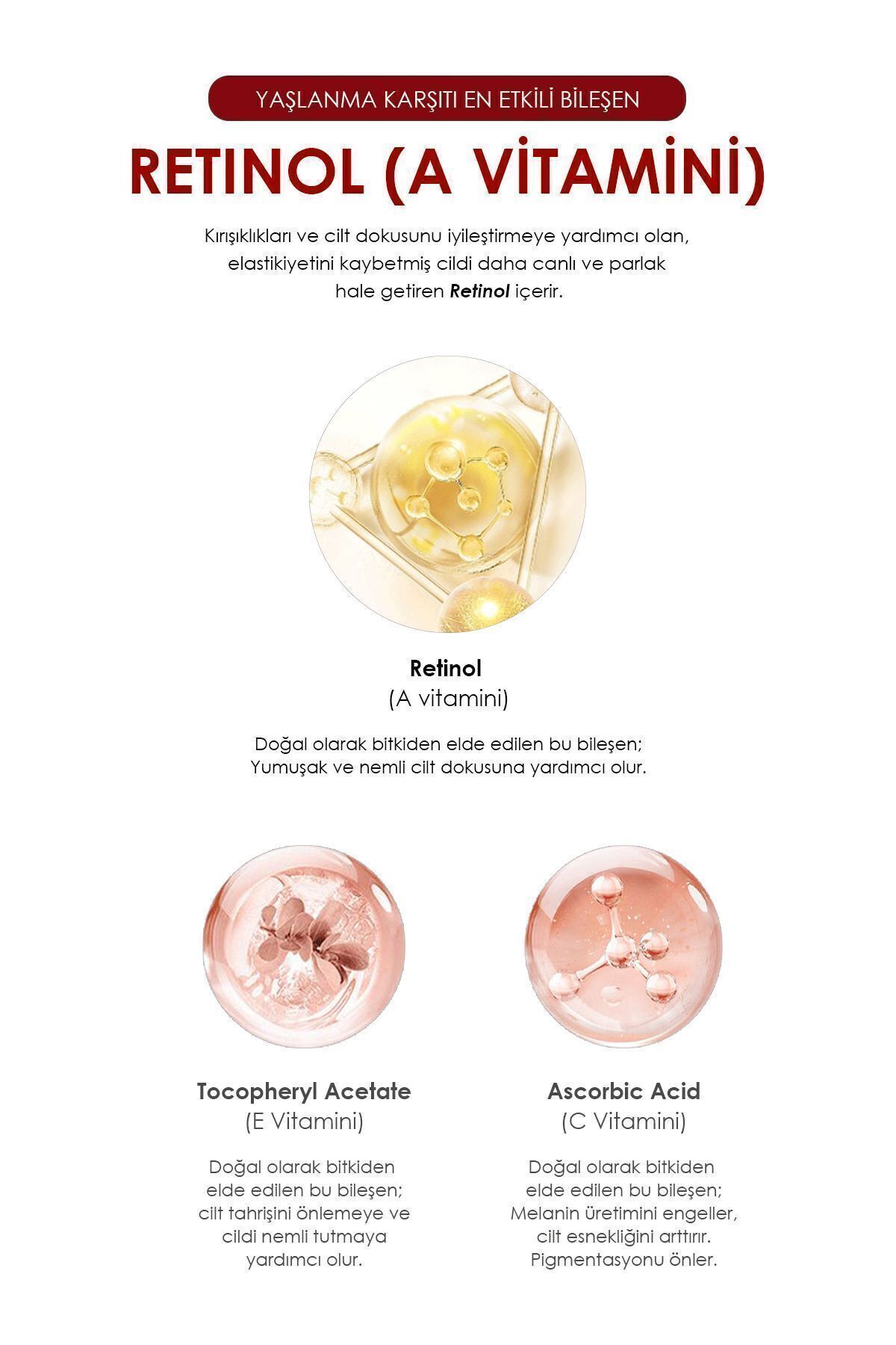 کرم دور چشم رتینول و نیاسینامید رول اون ضد چروک، کیسه زیر چشم و سیاهی 30 میلی لیتر PRETTYSKIN