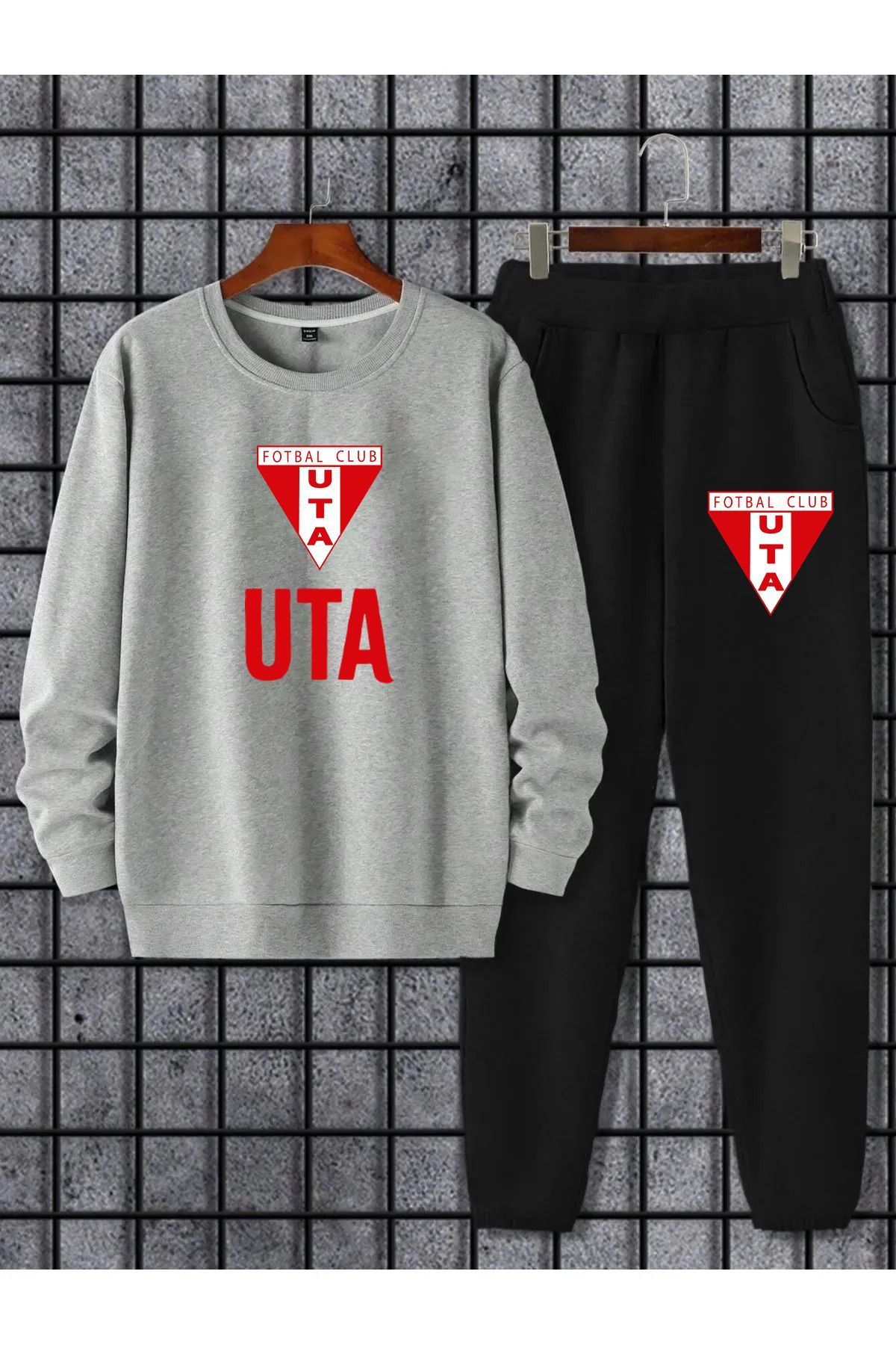 Pisa Art Hanorac Și Pantaloni De Trening Uta Arad - Set Combinat De 2 Piese Unisex - L