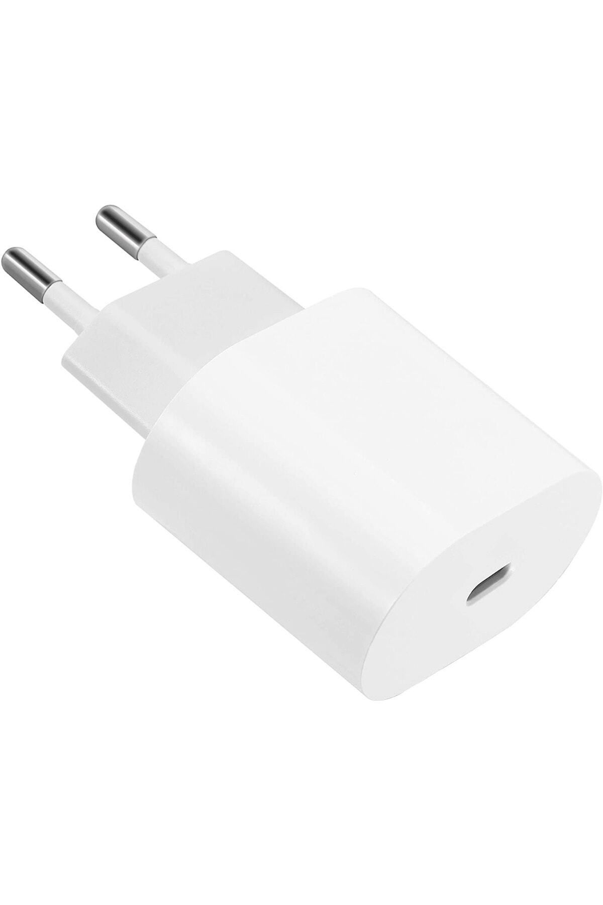 GENRLS Yeni Nesil Pd Apple Uyumlu Adaptör 20 W Apple Iphone Şarj Başlığı Beyaz