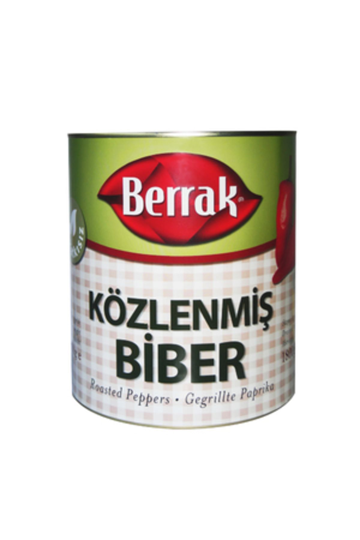 Berrak Közlenmiş Biber Teneke 3 Kg 545133