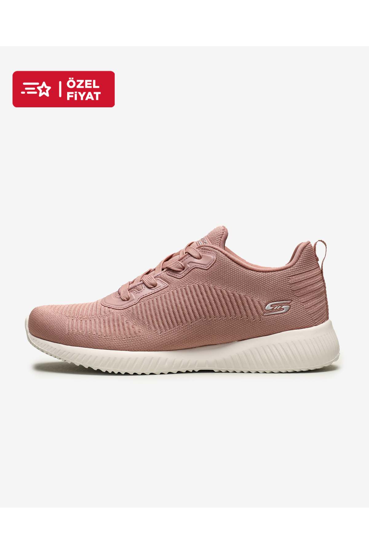 اسکچرز کفش ورزشی زنانه صورتی BOBS SQUAD - TOUGH TALK مدل 32504 BLSH