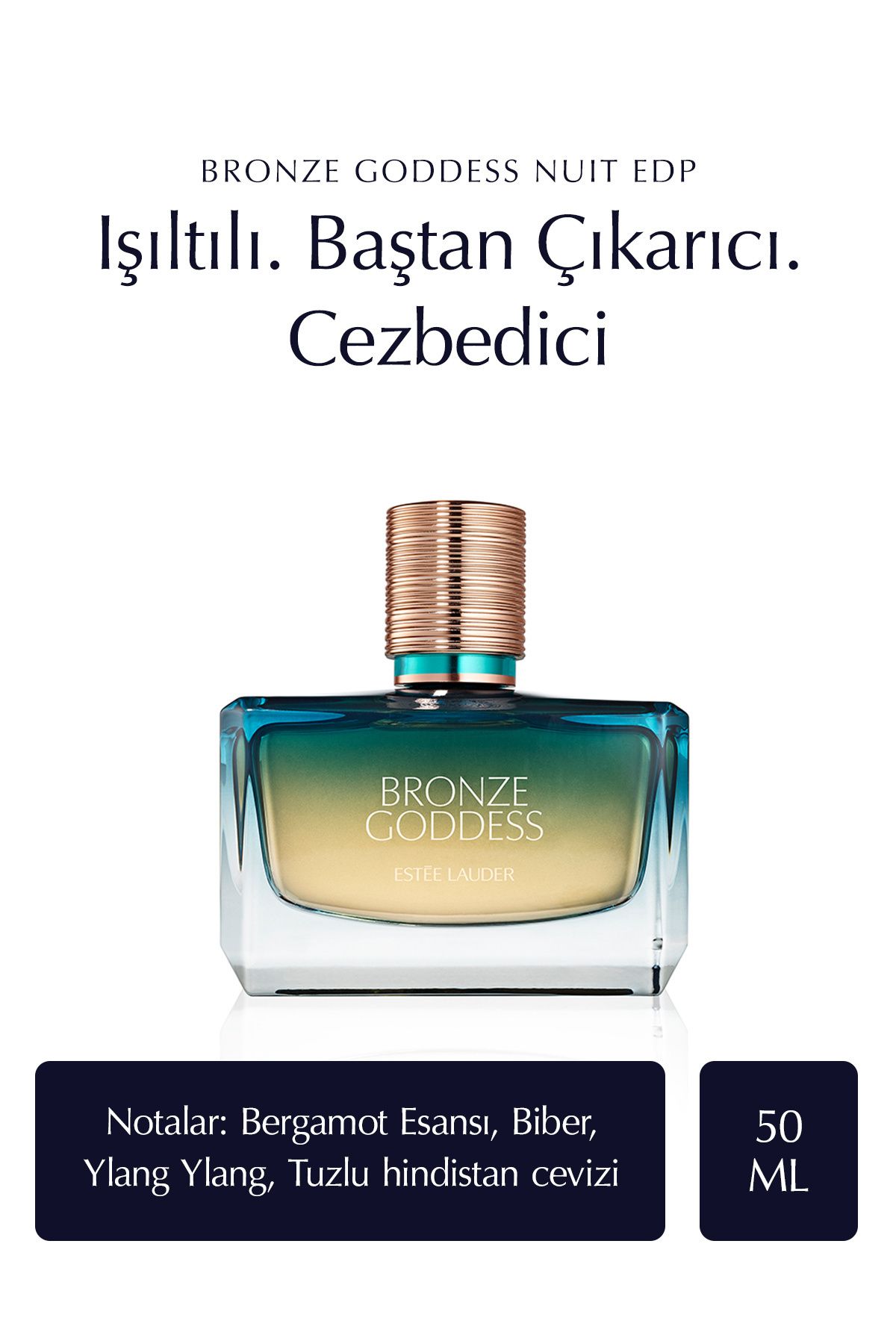 عطر زنانه برنز Goddess Nuit EDP - 50 میلی لیتر Estee Lauder