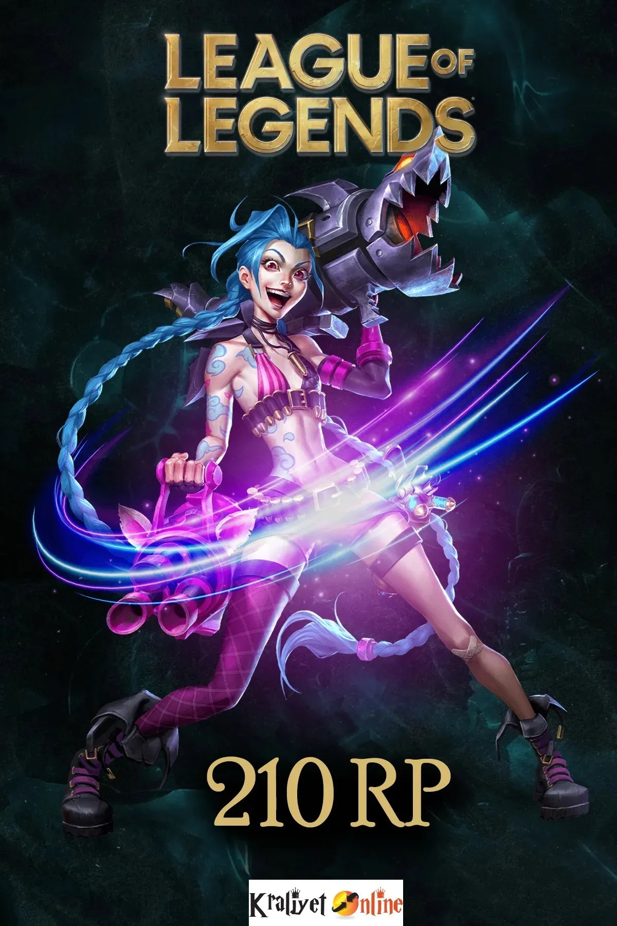 Riot Games League of Legends 210 Riot Points-LOL 210 RP TR