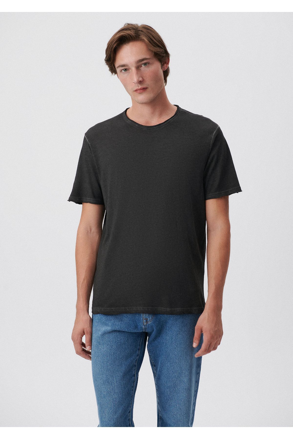 تیشرت مردانه خاکستری ماویMavi | 611590 اورجینال - تصویر 2