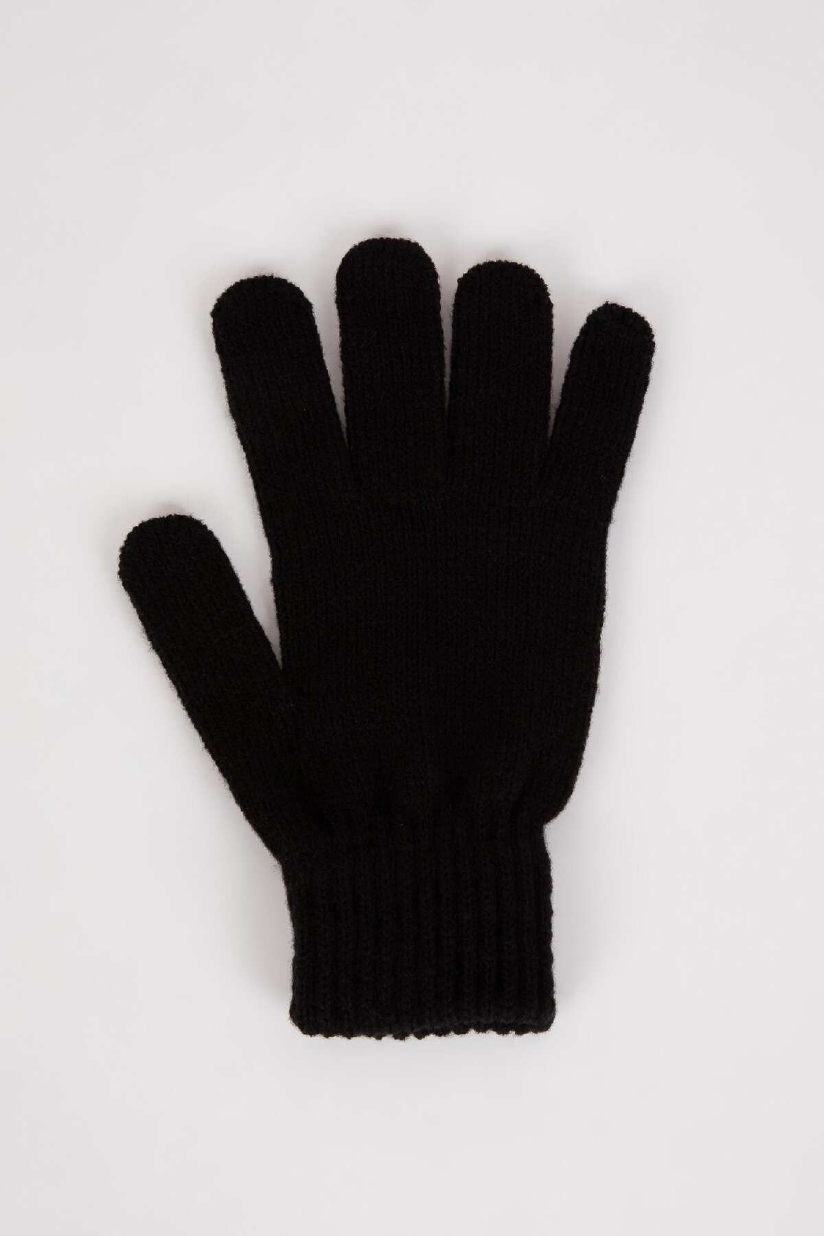 DeFacto-U9066Az24Wn Model Women's Knitwear Gloves 2