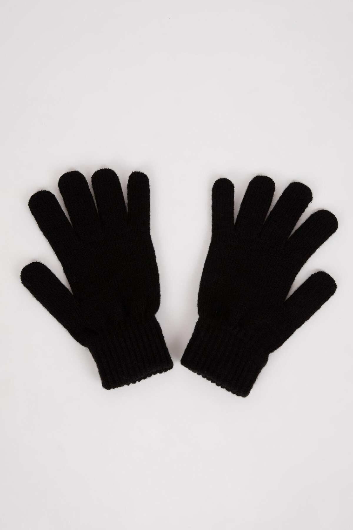 DeFacto-U9066Az24Wn Model Women's Knitwear Gloves 4