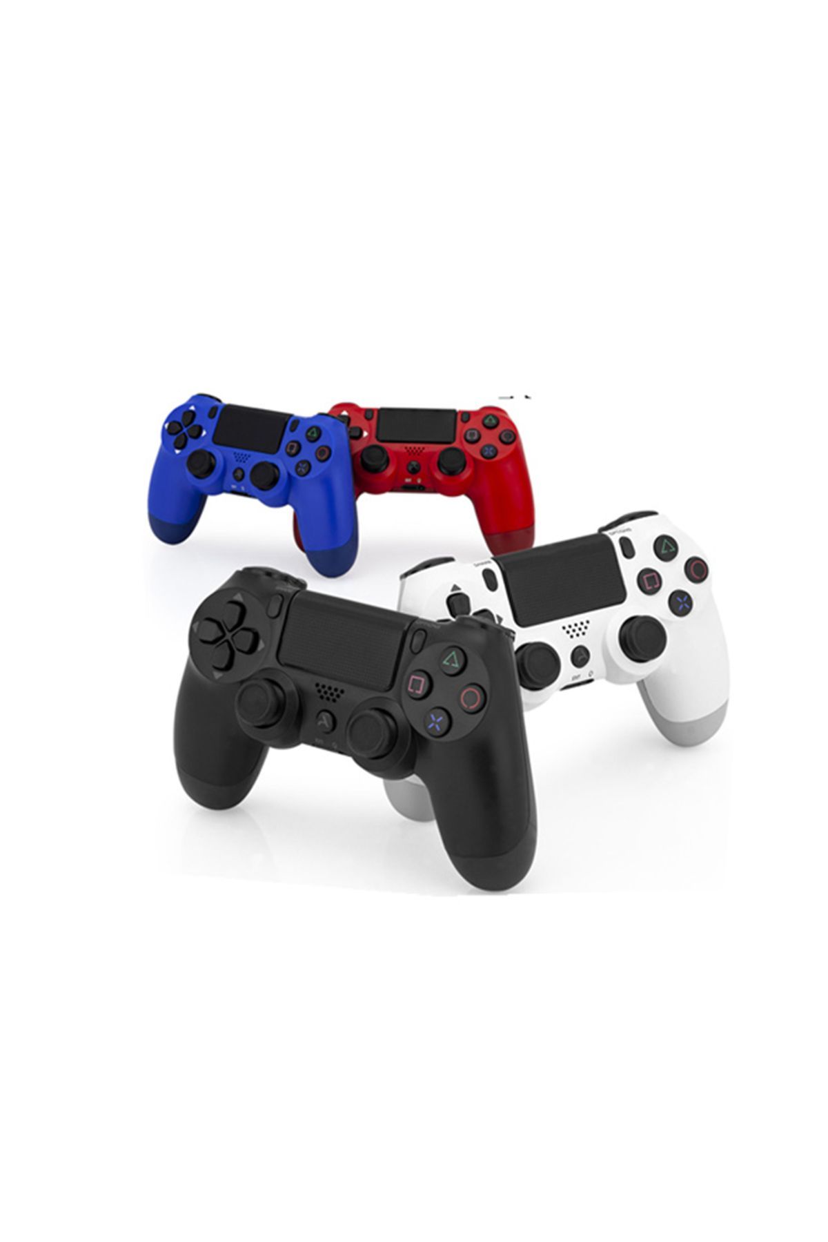 Auris Siyah PS4 Çift Joystick Kablosuz Oyun Kolu Siyah