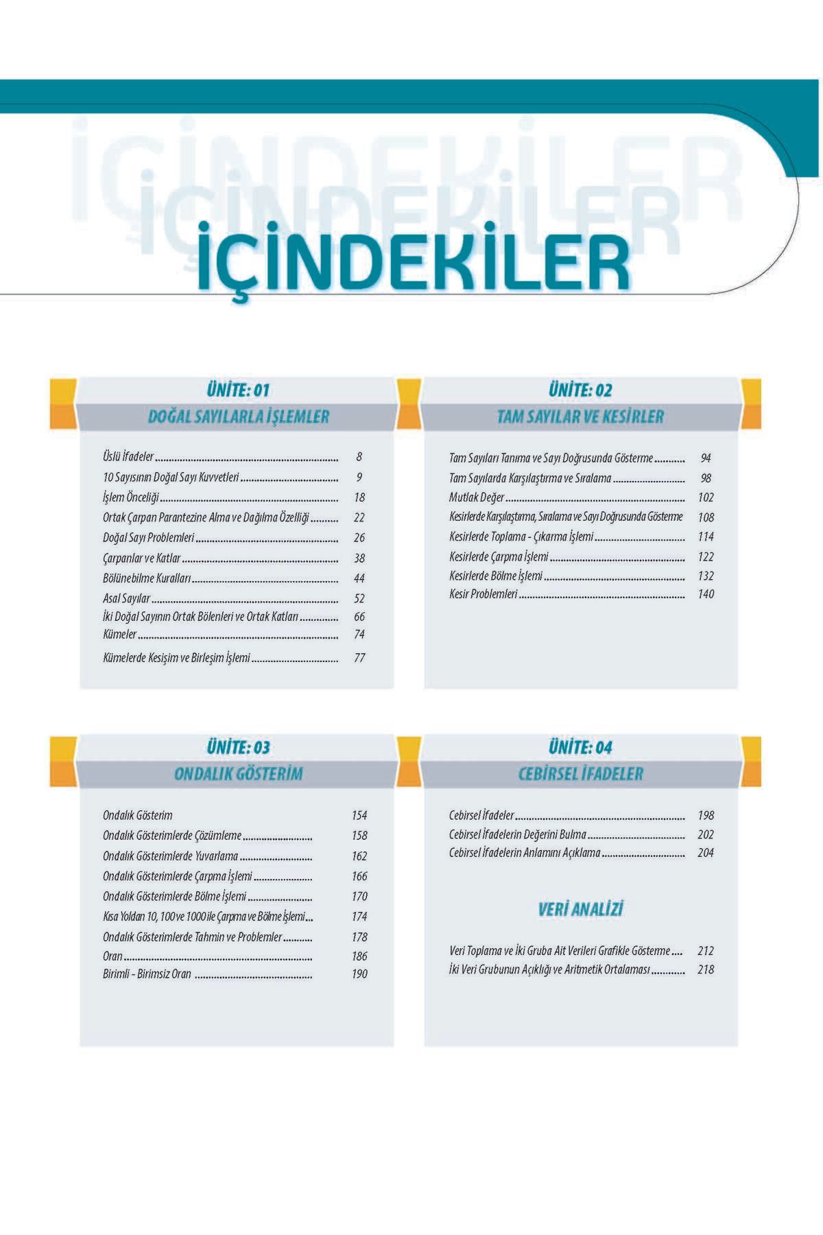 6. Sınıf Hiper Matematik Konu Anlatımlı & Etkinlikli Soru Bankası Serkan Akça