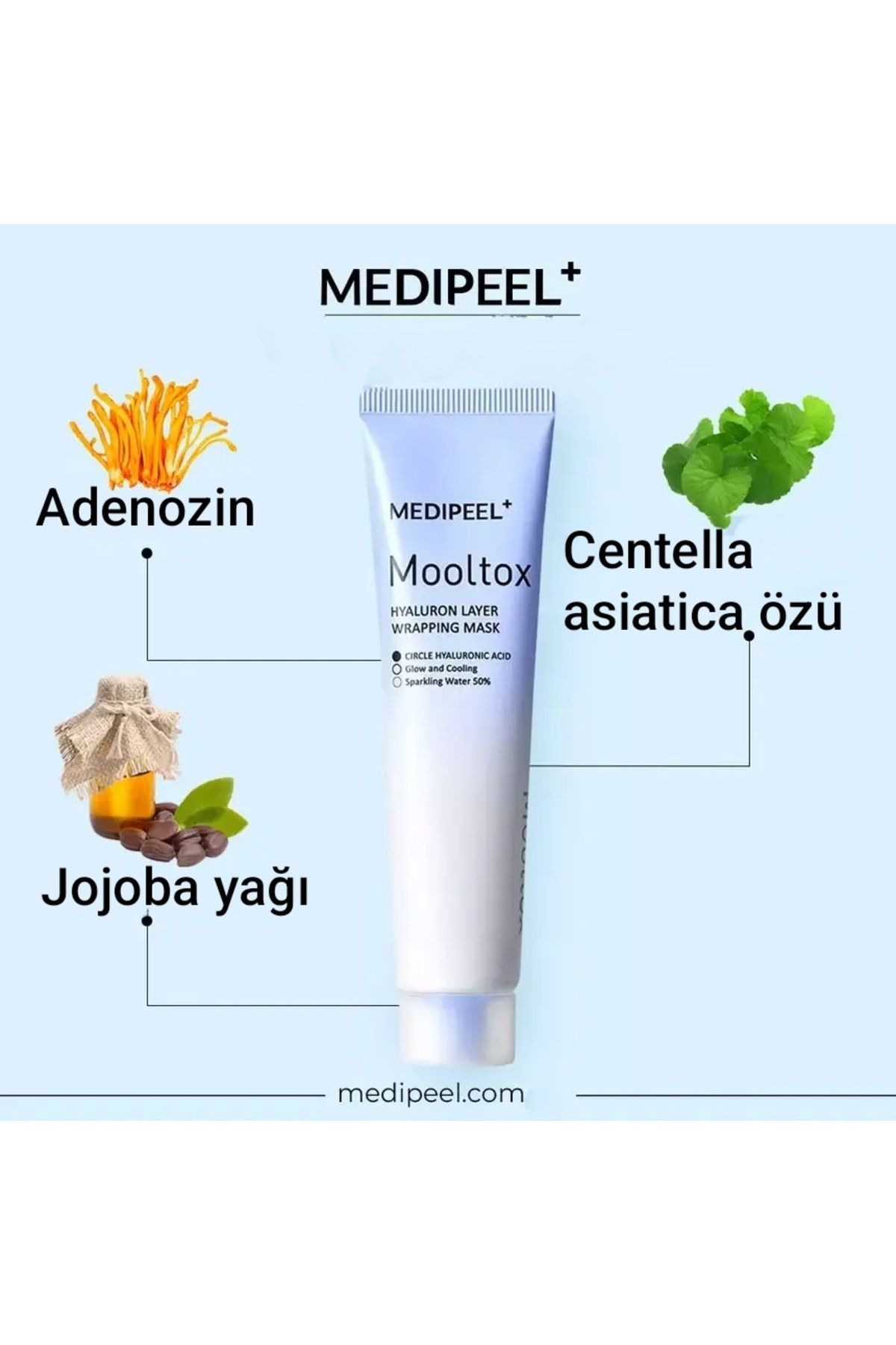 Medipeel-Mooltox Hyaluron Layer Wrapping Mask(Mask for Moisturizing Face) 1