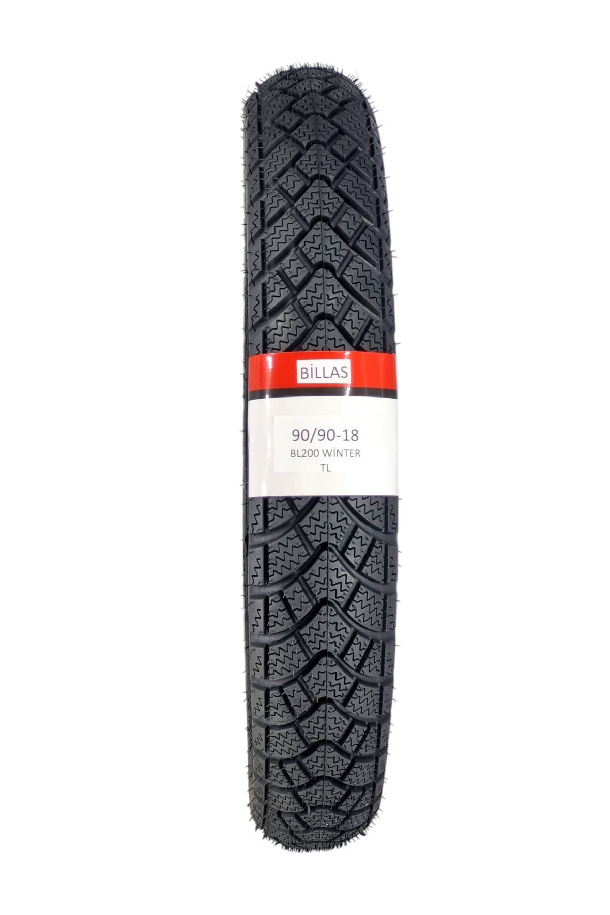Billas KIŞLIK LASTİK 90/90-18 TL (TUBELESS - DUBLEKS) BL200