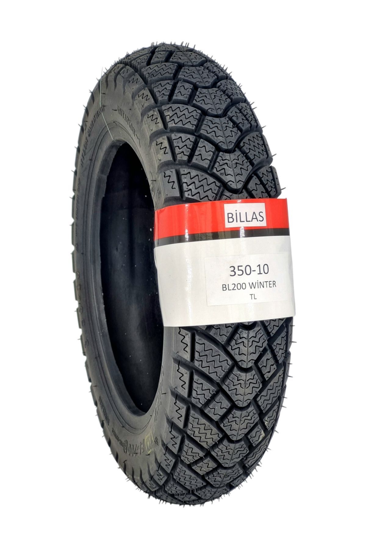 Billas KIŞLIK LASTİK 350-10 TL (TUBELESS - DUBLEKS) BL200