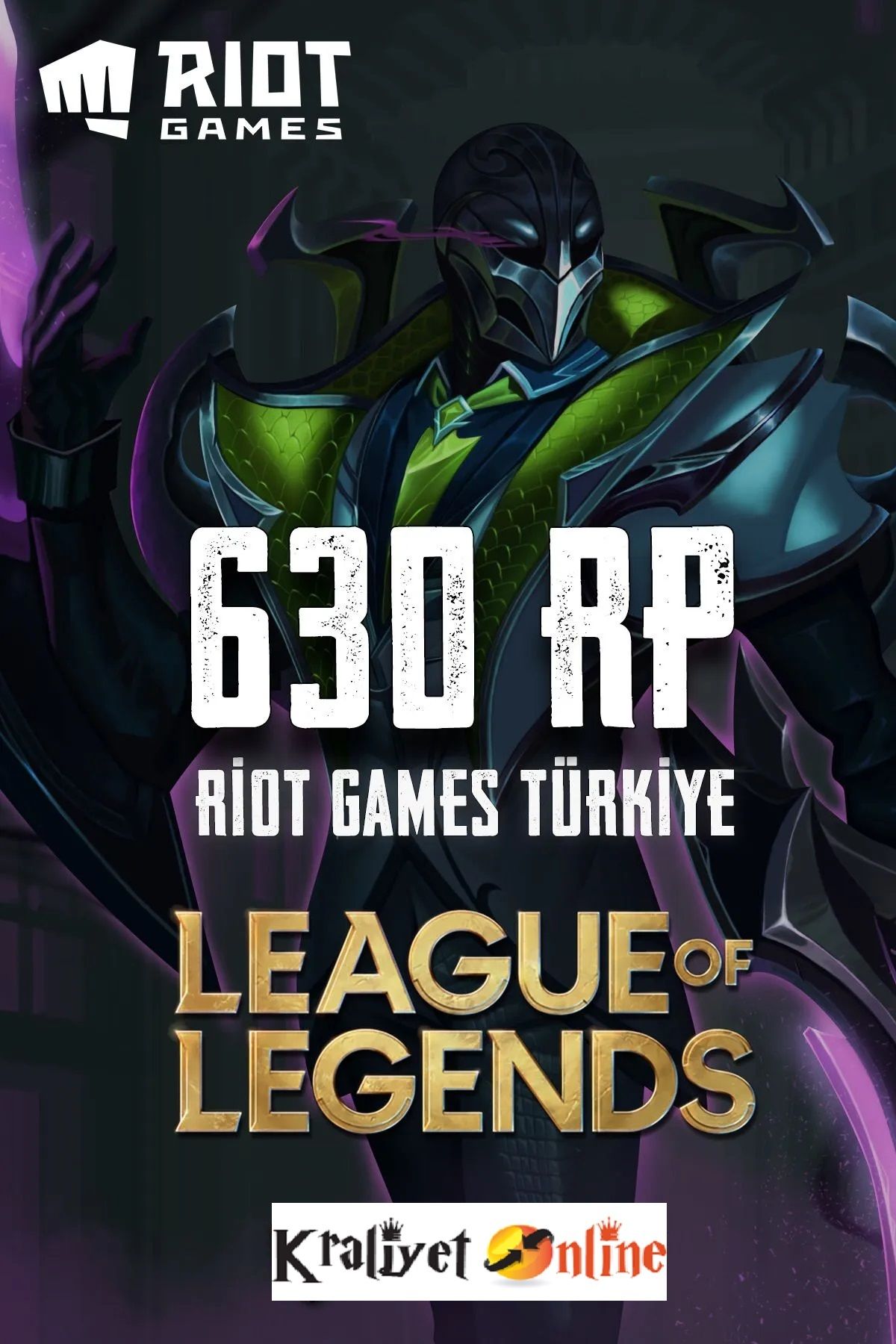 Riot Games League of Legends 630 Riot Points-LOL 630 RP TR