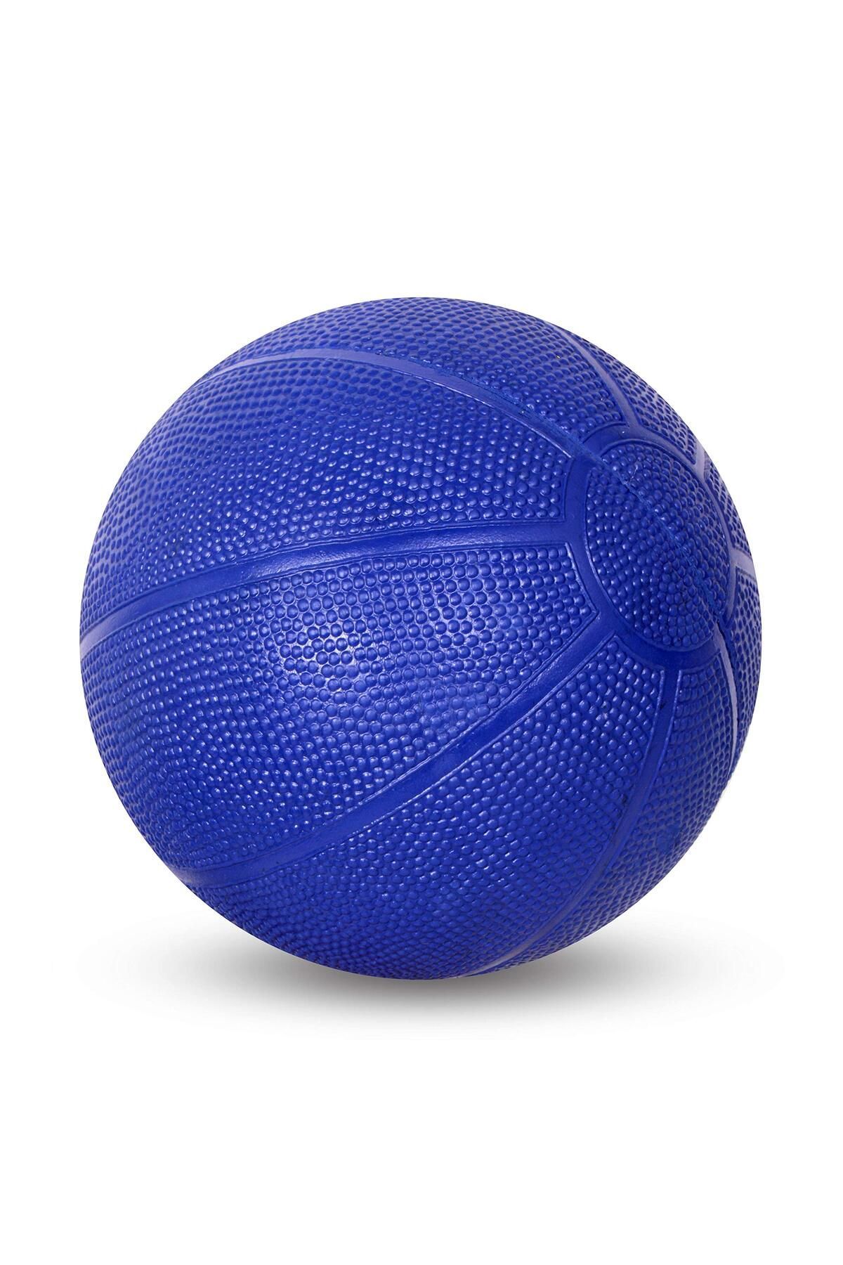 Nivia-Medicine Ball of 4 Kg | Blue | Material : Rubber | For Workouts, Strength Training 4