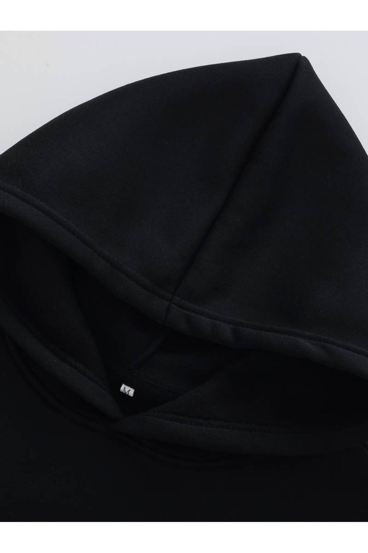 سویشرت پسرانه مشکی Keywest | palmiyeebaskı اورجینال - تصویر 3