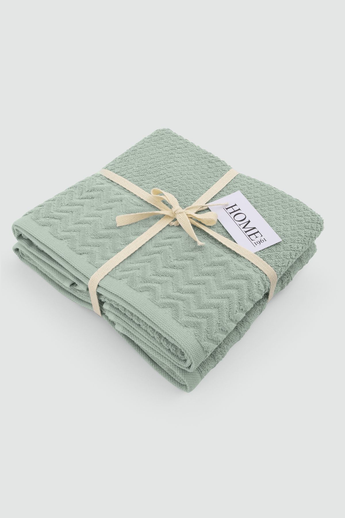 HOME 1961 Set De 2 Prosoape Din Catifea Cu Absorbție Ridicată A Apei - Jacquard Colorat Moale (spectru) - One Size