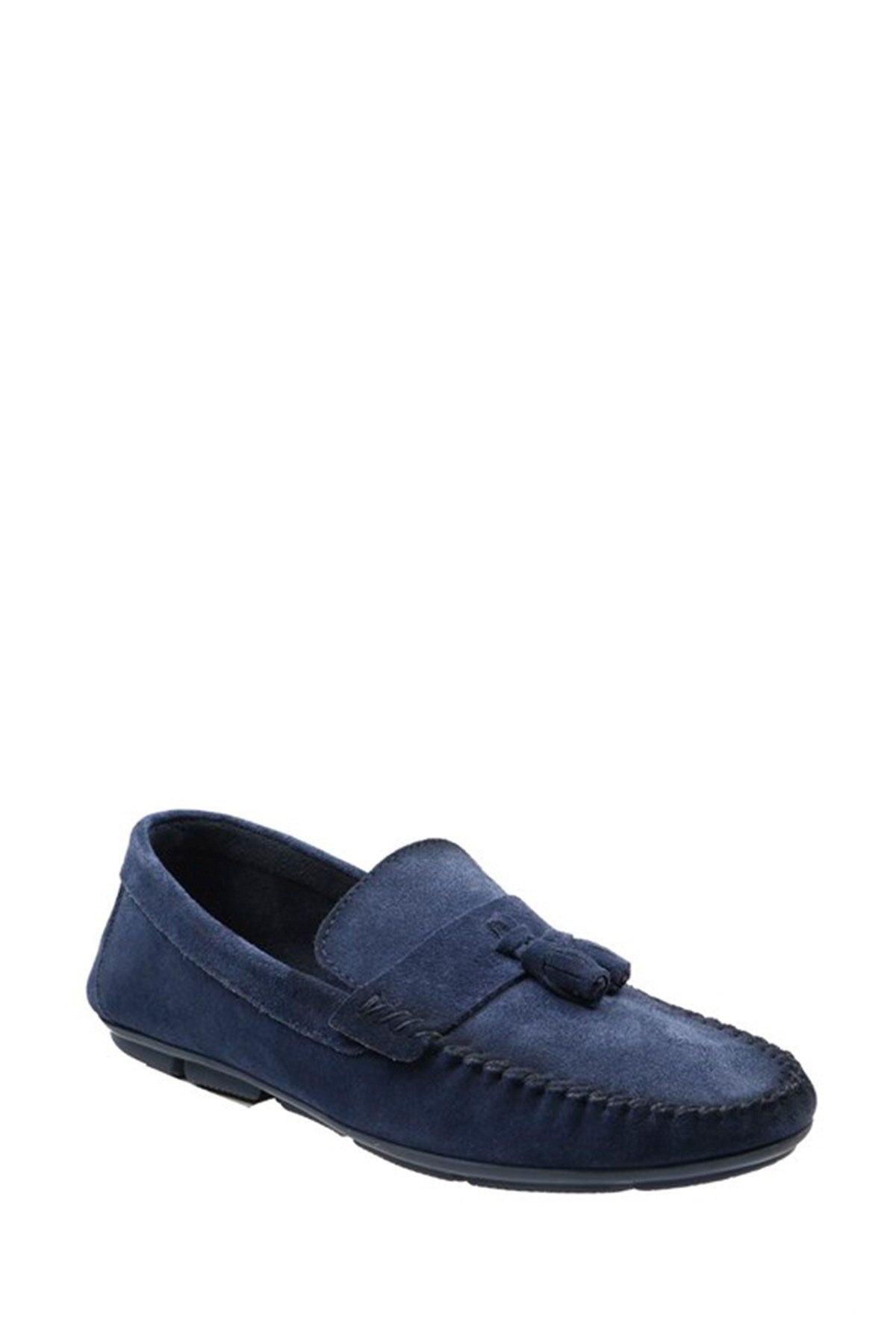 Hammer Jack-Pantofi casual pentru bărbați Sage din piele naturală albastru denim 3