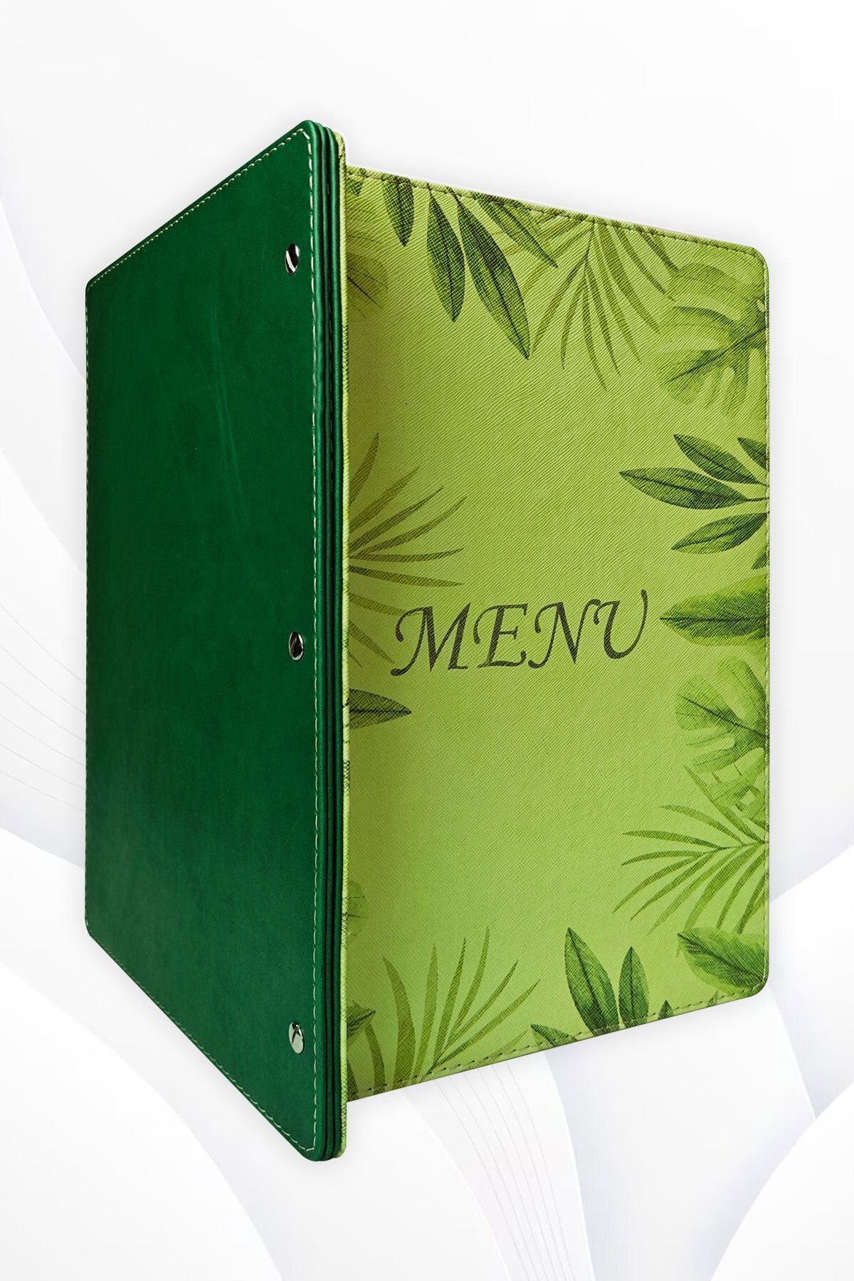 ankara menü-Acidated Printed A4 Menu Container 3
