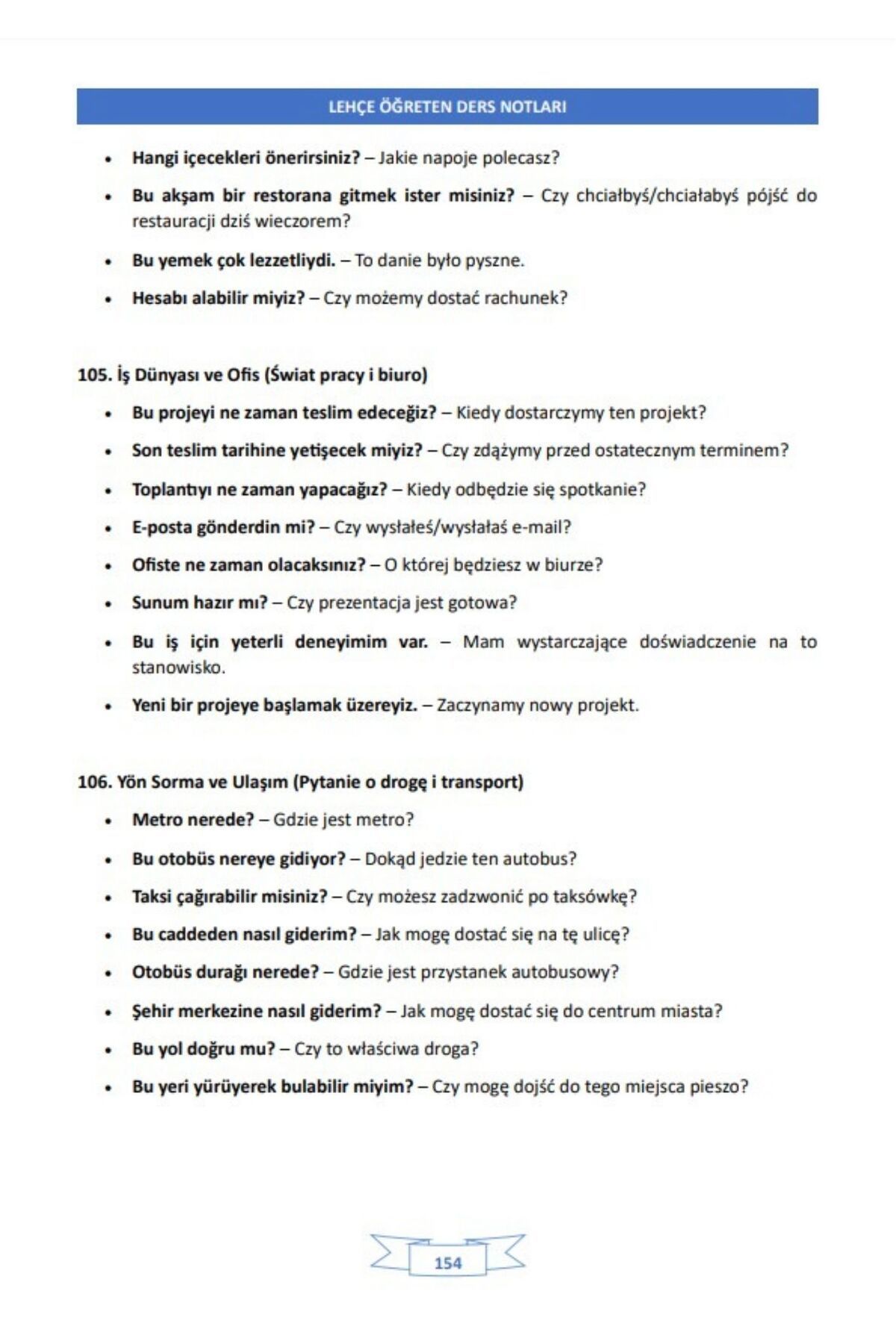 Enine Boyuna Eğitim-Teaching Polish Lecture Notes 6