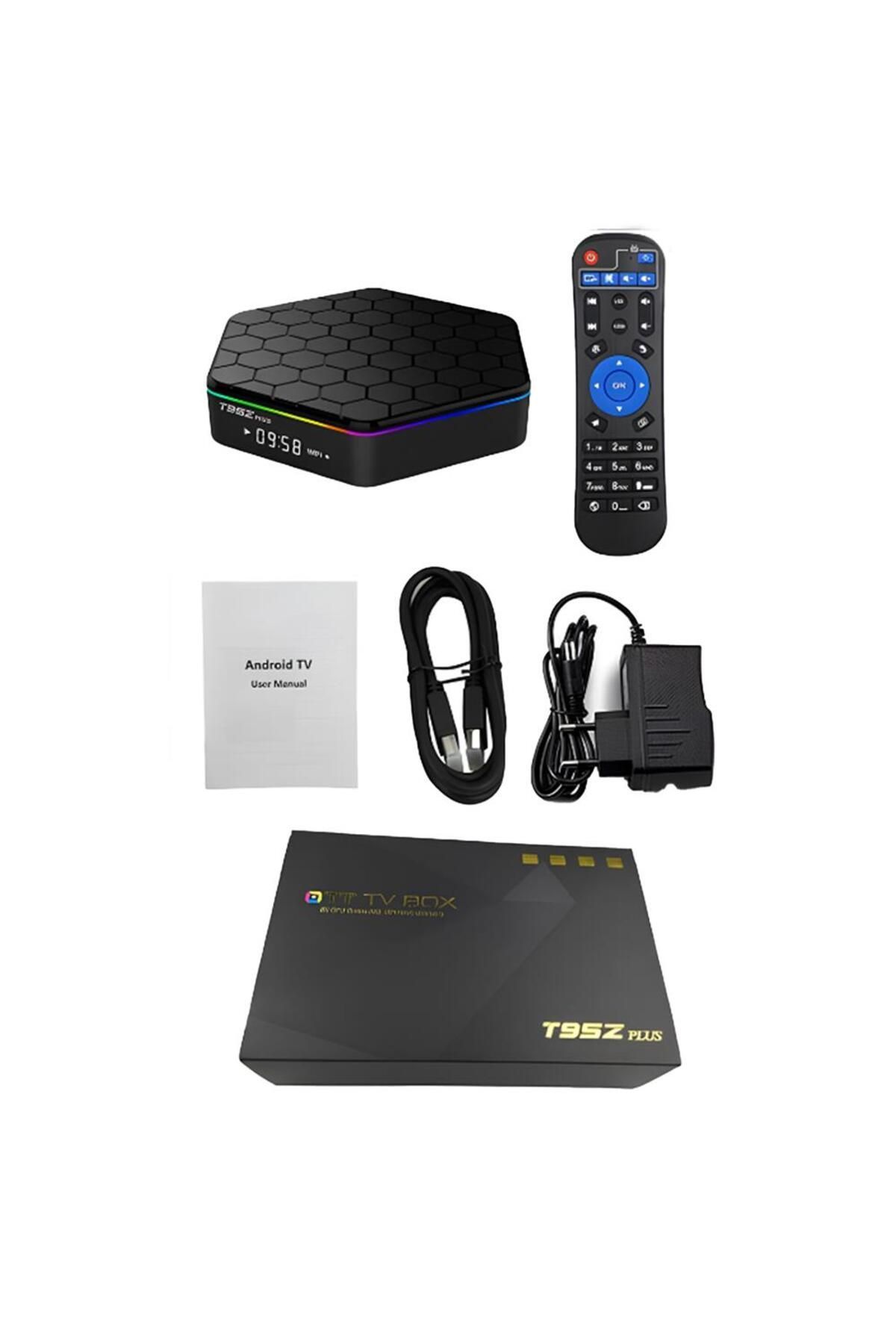 StarkTech-T95 Zplus 4Gb Ram 32Gb Memory Android10 4K Resolution Tv Box 8
