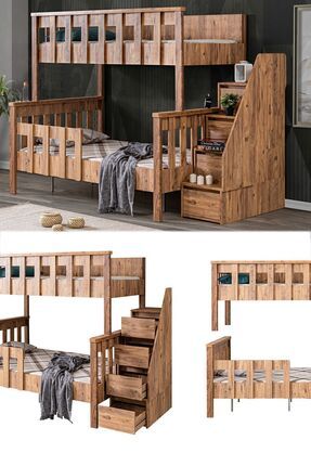 Setay Mdf Profil Ranza, Deluxe Ayrılabilir Ranza - Ceviz