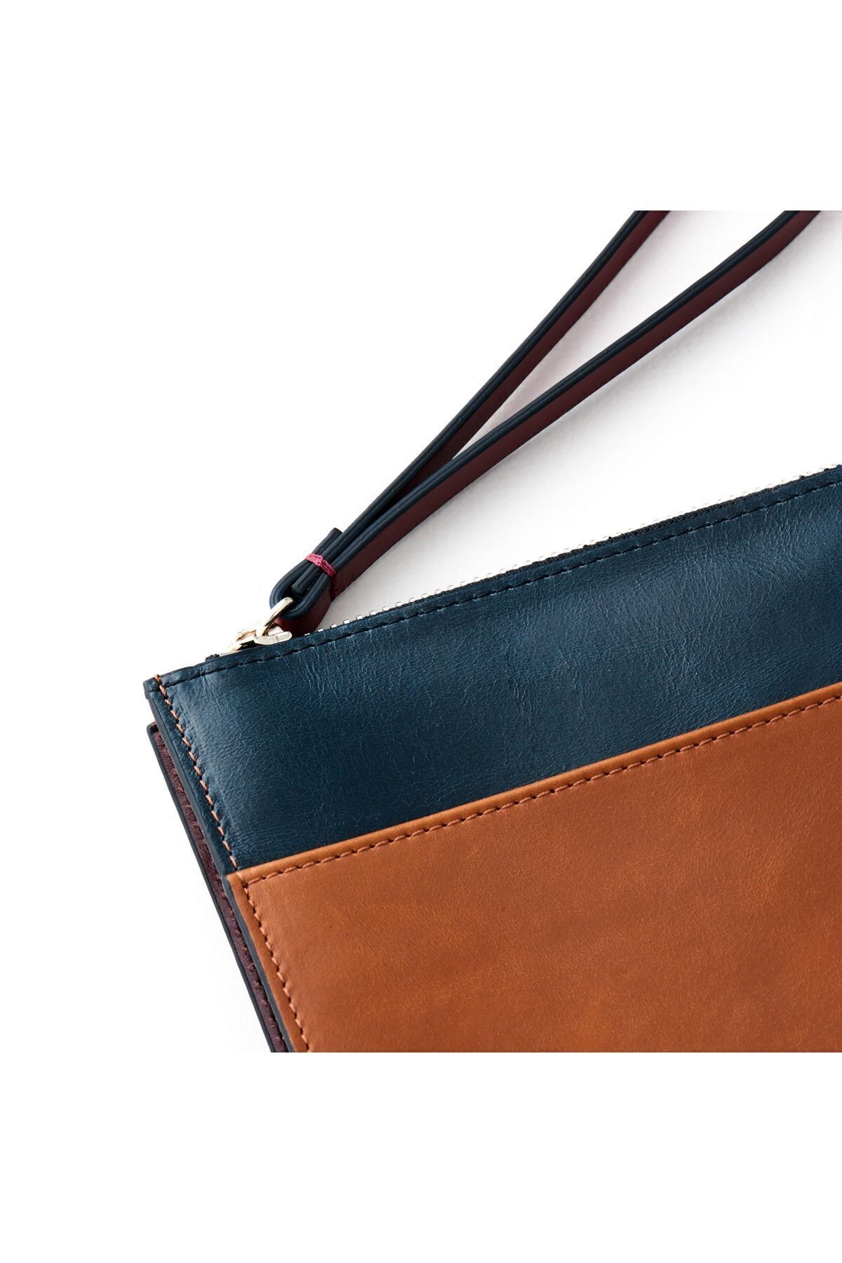 کیف پول مردانه آبی سرمه ای HELMBROOK | HBCL102-4CL اورجینال - تصویر 5