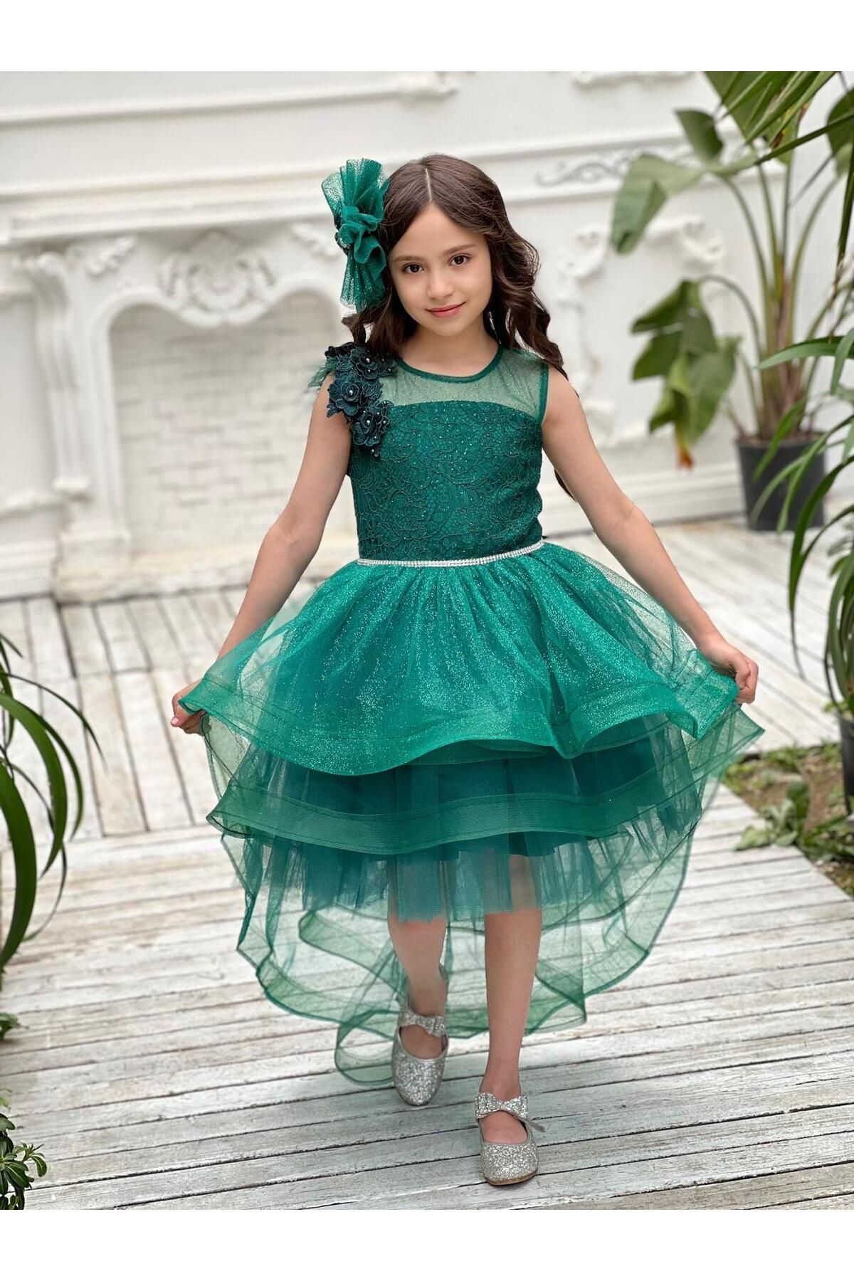 Ladybug Kids Layer Evening Costume 3pcs Set