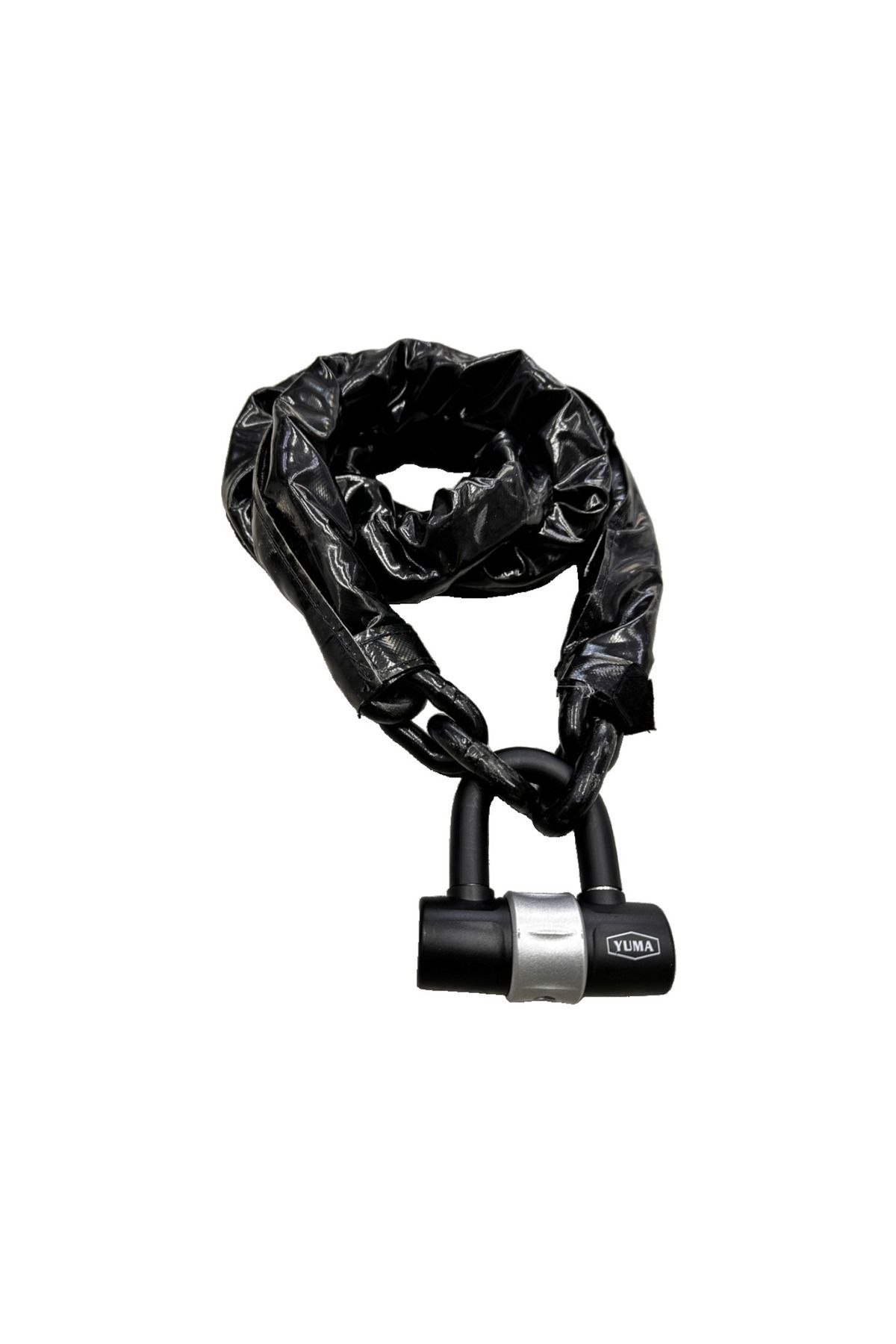 Karagöz KİLİTLİ MOTORSİKLET ZİNCİRİ KILIFLI, KESİLMEZ ZİNCİR 13MM 1,5MT