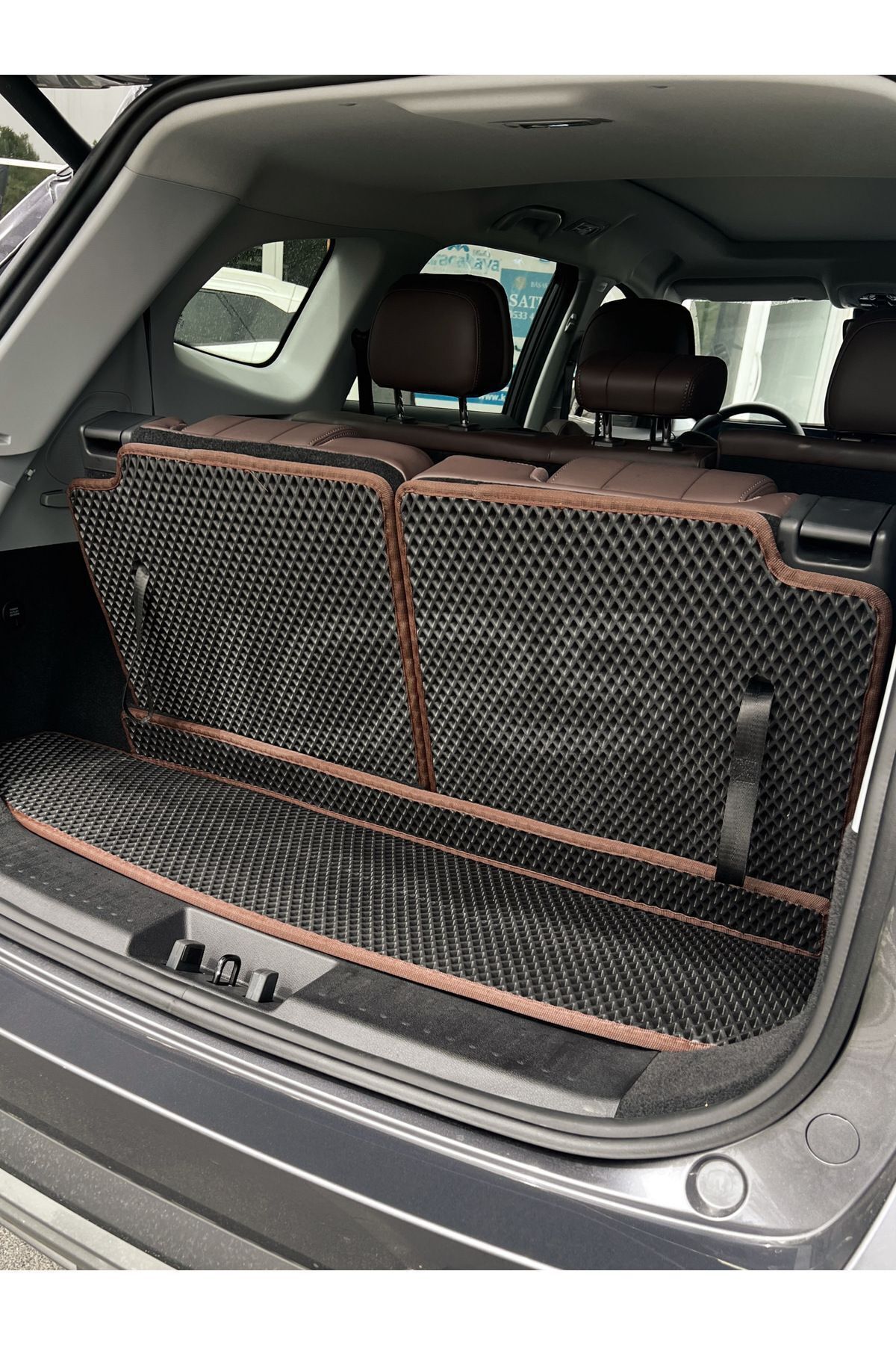 LORS CHERY TİGGO 8 PRO AVANTGARDE EVA PASPAS BAGAJ HAVUZU (SİYAH-KAHVE)