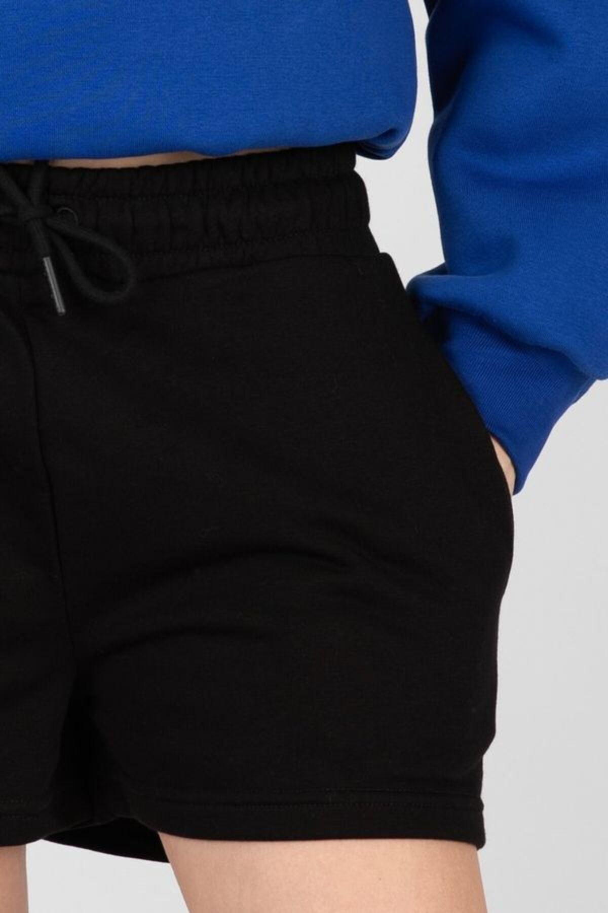 Hiccup-High Waist Zippered Shorts 5