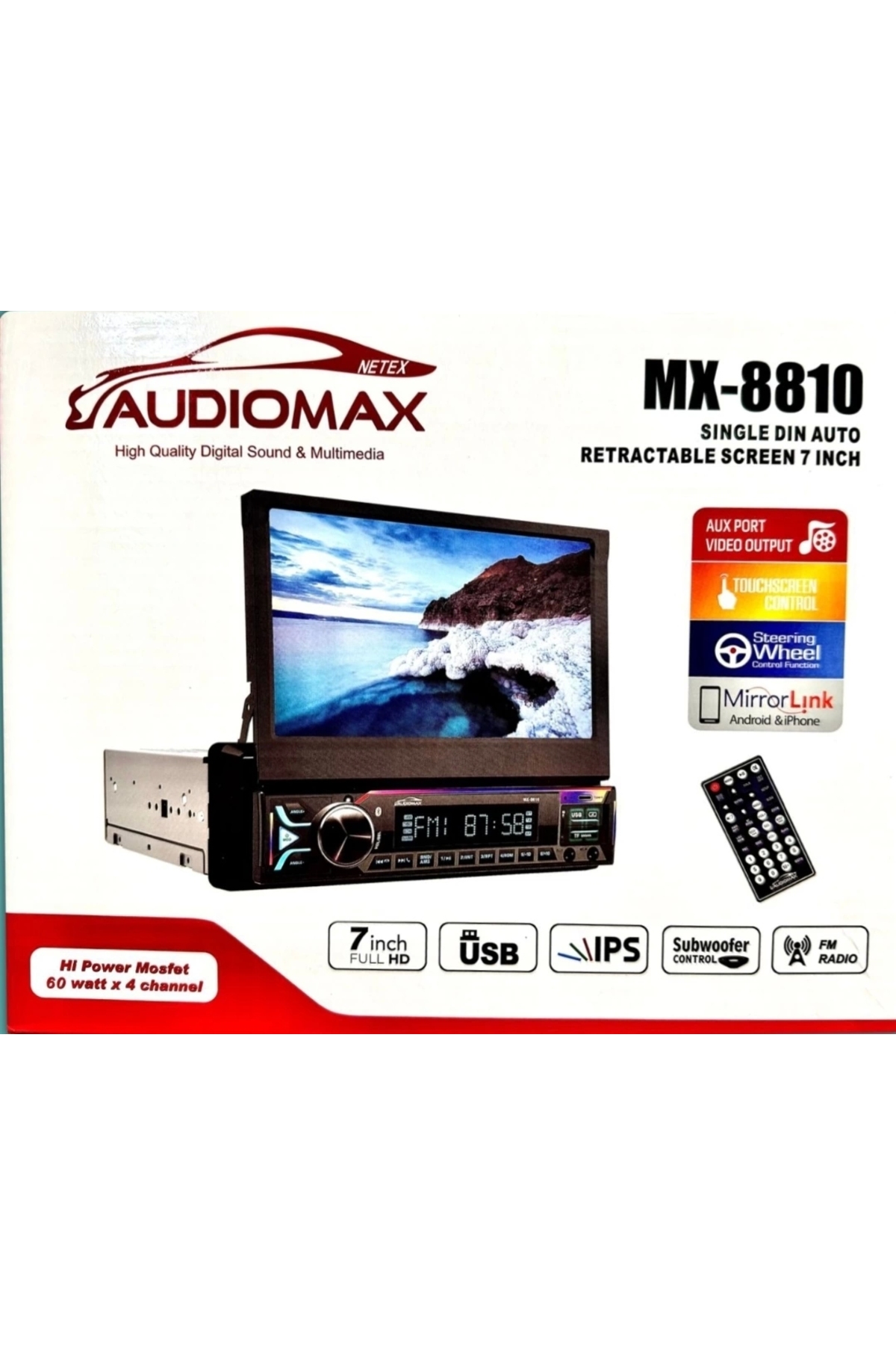 Audiomax Audiomax MX-8810 İndash Teyp - Fiyatı, Yorumları