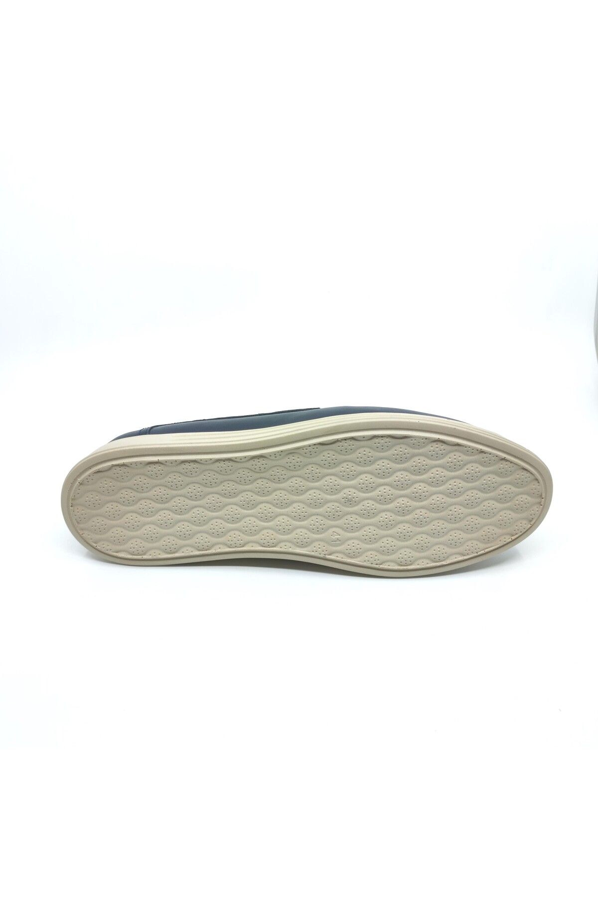 Modesa-271 Model Men's Navy Blue Leather Shoes 2