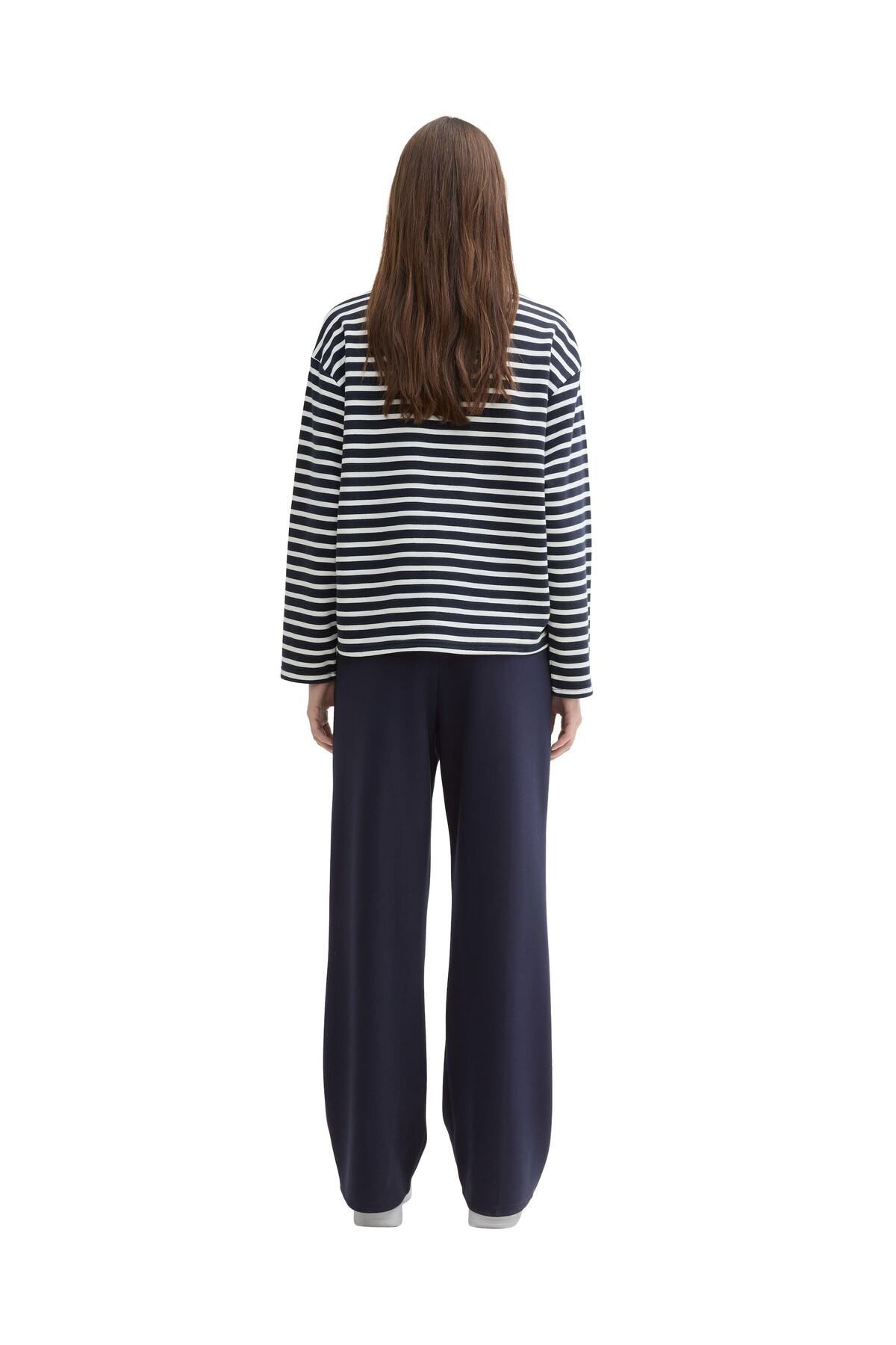 Tom Tailor Denim-Rovné nohavice Scuba Fabric 2