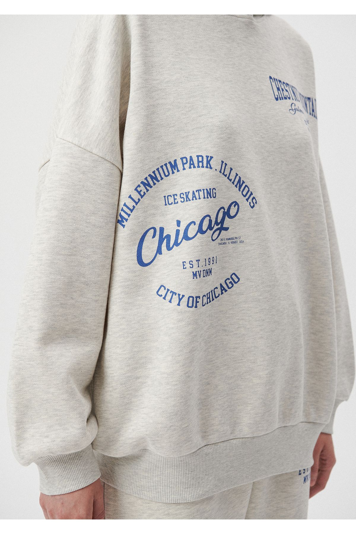 سویشرت زنانه بژ ماویMavi | 1S10008 اورجینال - تصویر 5