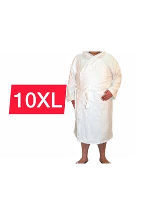 Mokita Home %100 pamuklu ultra büyük beden BORNOZ 10XL