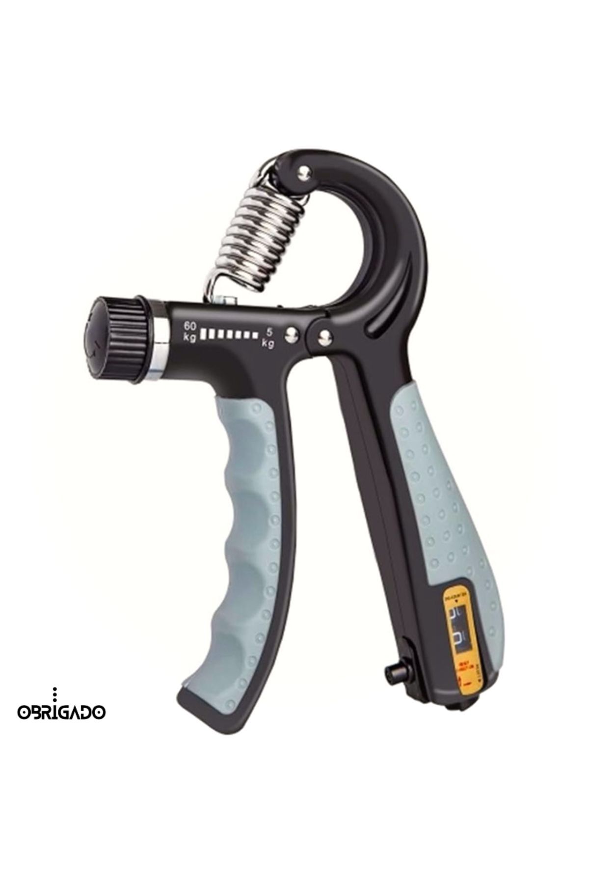 obrigado Ayarlı  Sayaçli  El Yayı 5-60 kg Ayarlanabilir Bilek Kas Güçlendirme Aleti