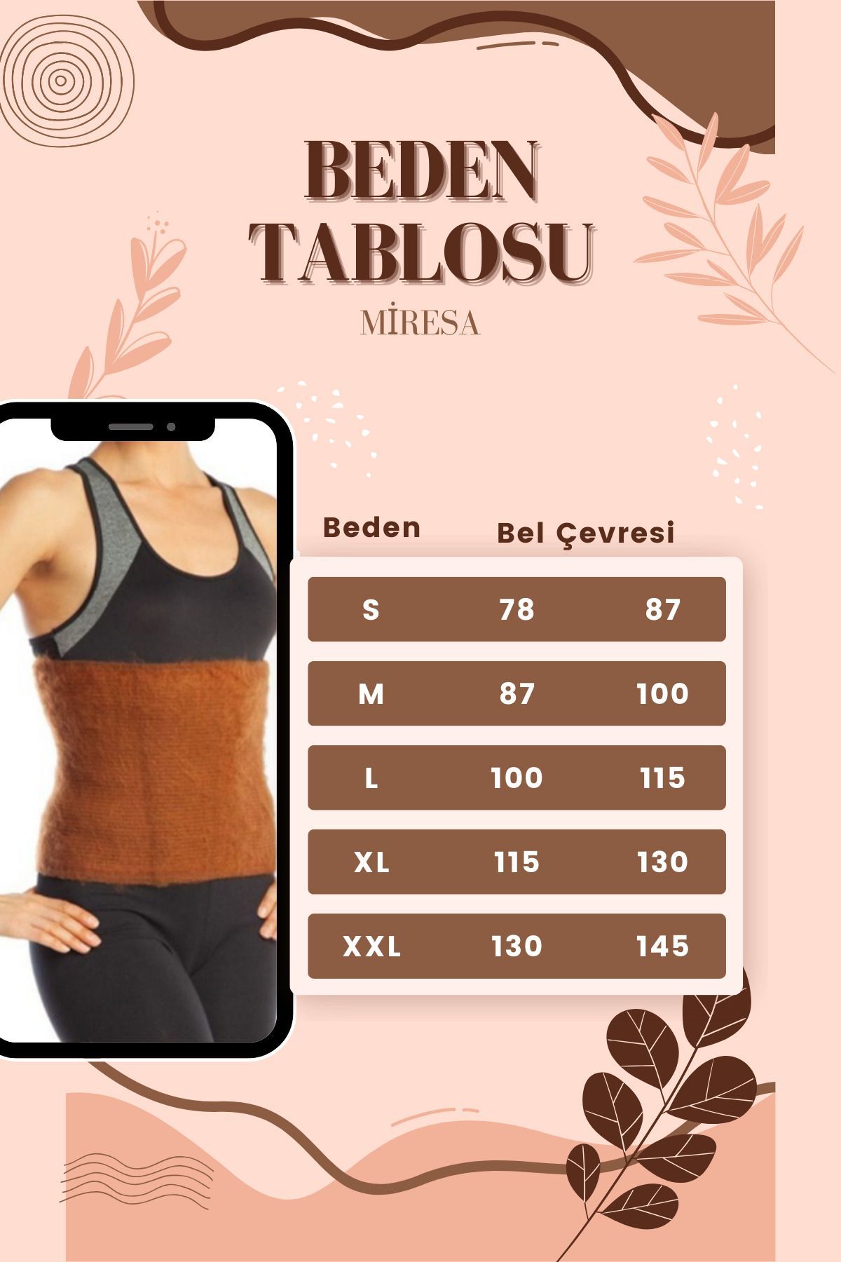 miresa-Nolinahot Camel Hair Wool Waist Corset Waist Girdle Waist Pain Keep Warm Corset with Wool 2