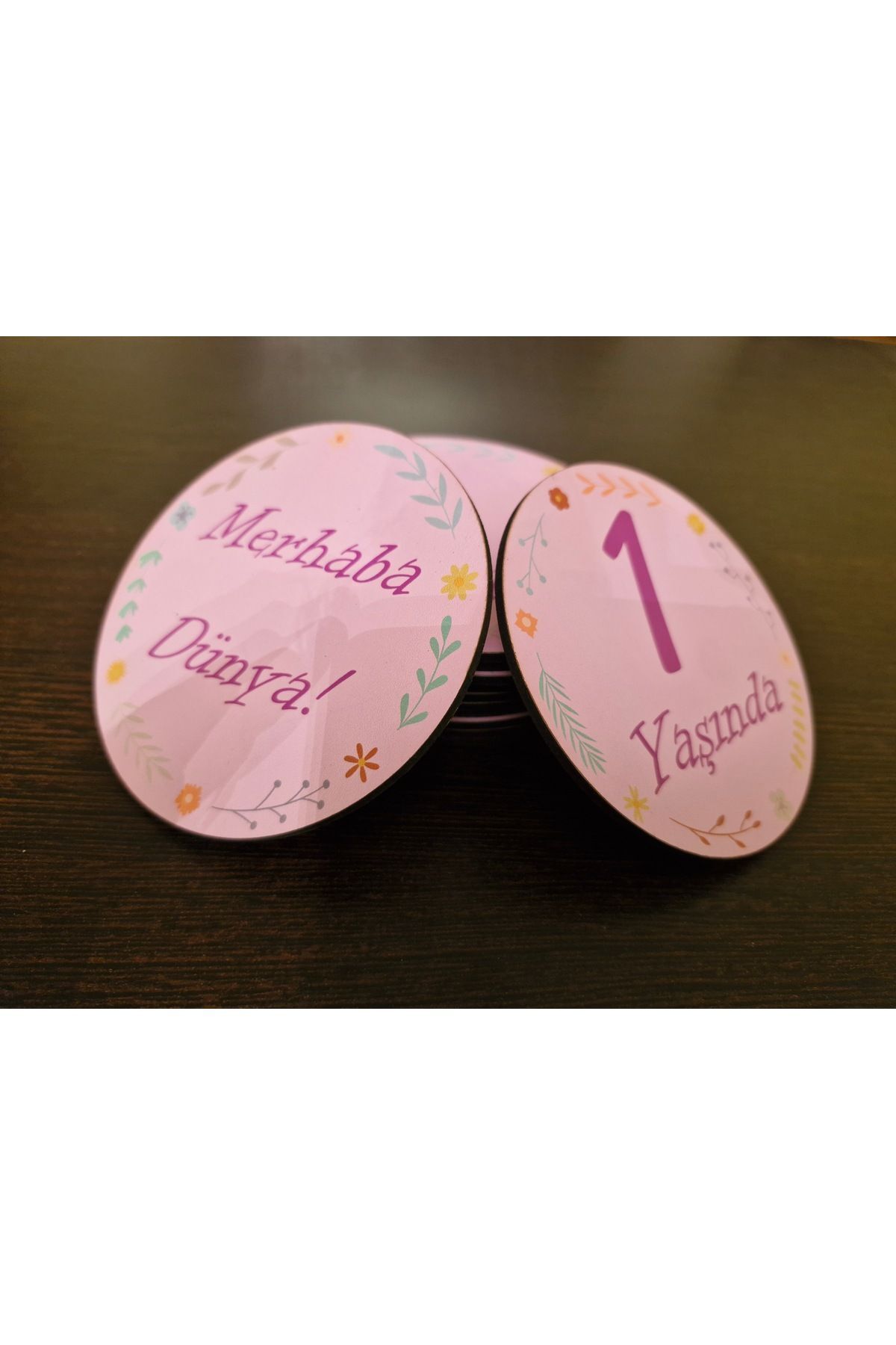 Fizello Bebek Anı Kartları Aylık 13 Parça Set fotoğrafı 2 (önizleme)