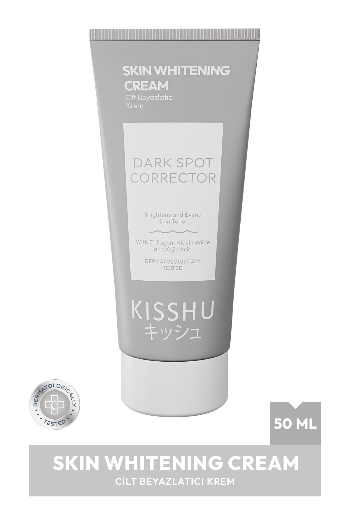 Cilt Beyazlatıcı Aydınlatıcı Glutatyonlu Leke Karşıtı Krem Niacinamide & Kojik Asitli 50 ml