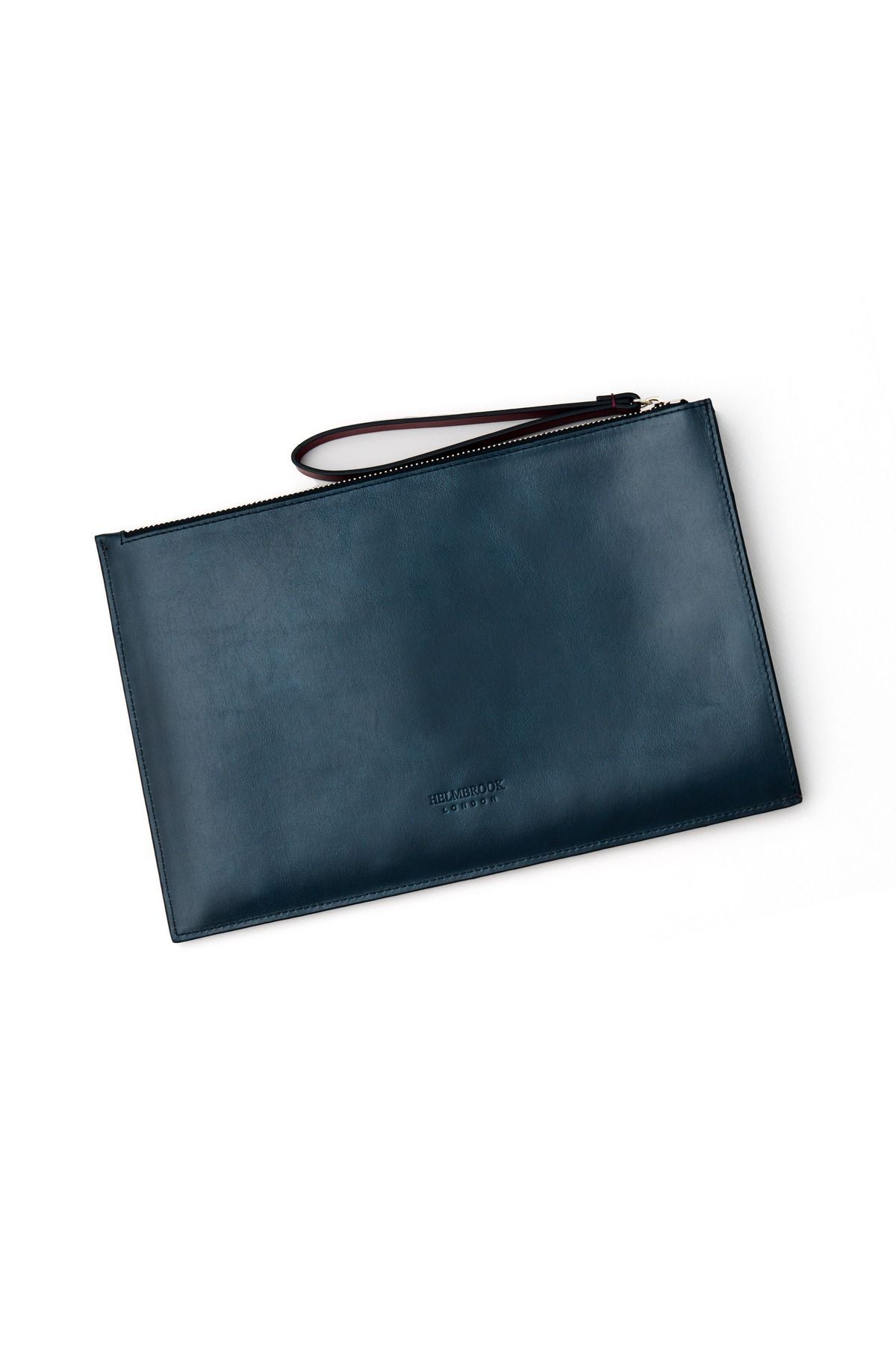 کیف پول مردانه آبی سرمه ای HELMBROOK | HBCL102-4CL اورجینال - تصویر 6
