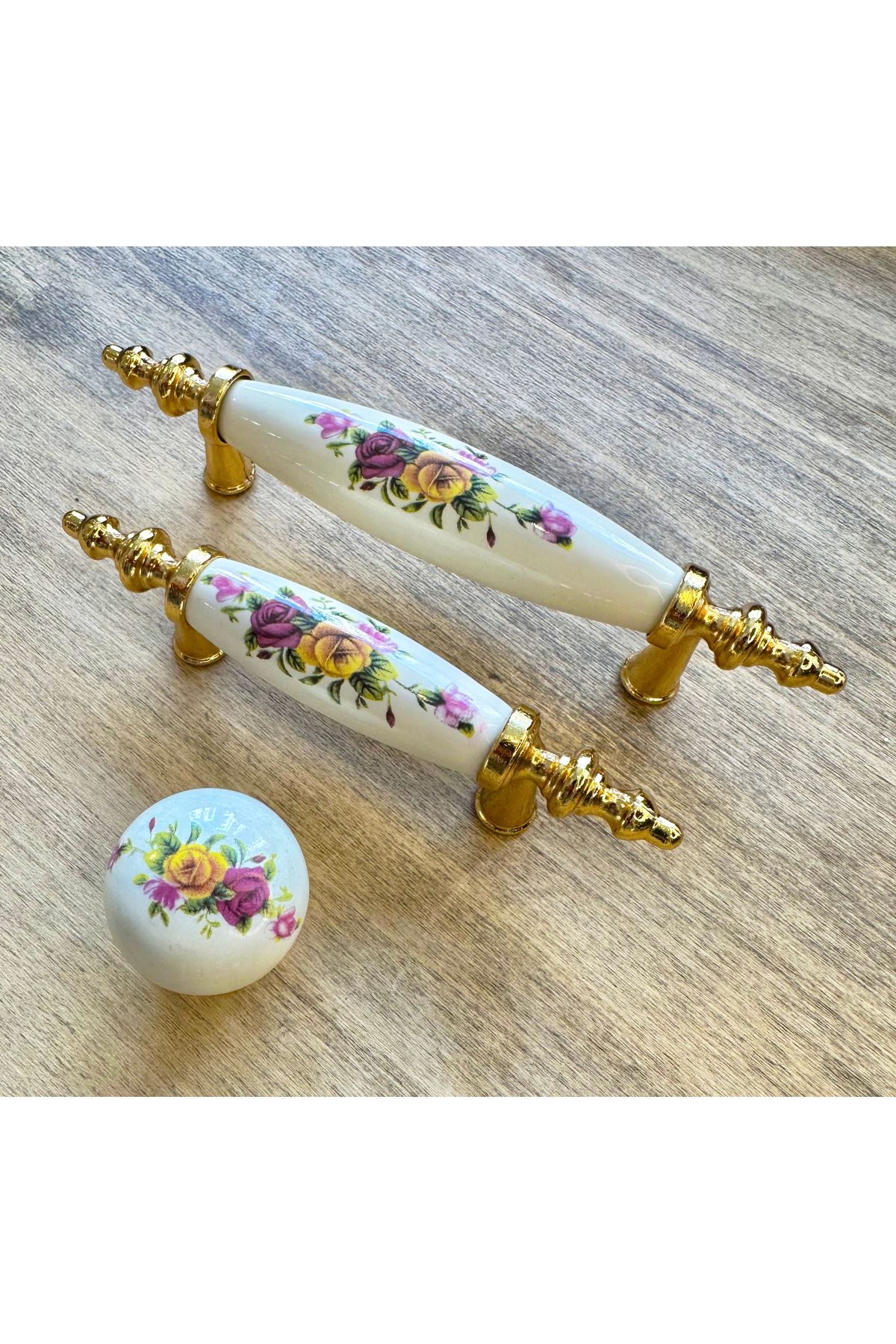Porcelain Furniture Drawer Cloakroom Kitchen Cabinet Handle