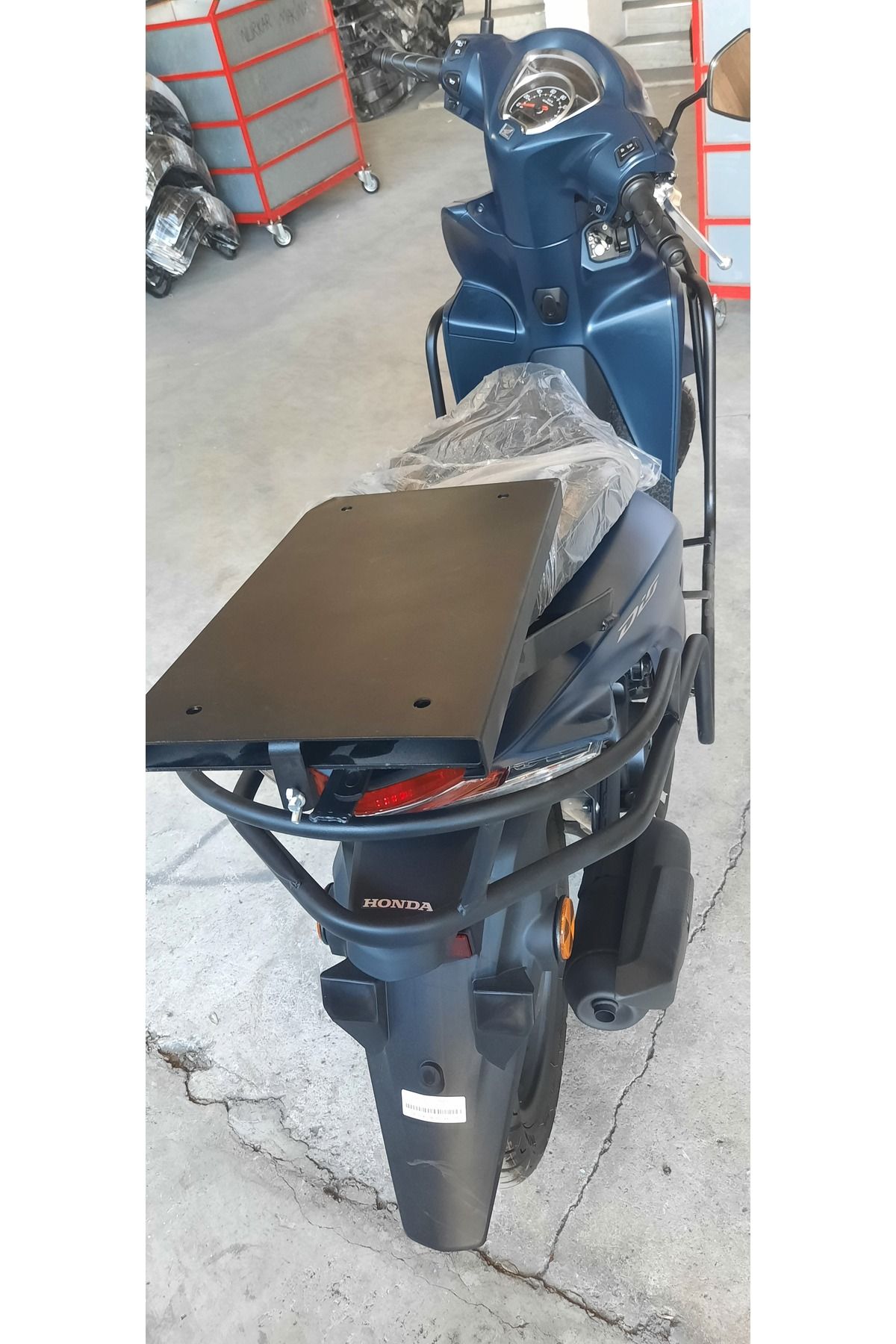 Nur Koruma Honda Dio Kızaklı Sepet Demiri