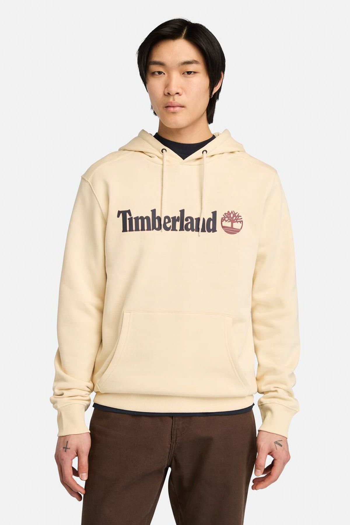 سویشرت مردانه بژ خطی KENNEBEC RIVER Timberland