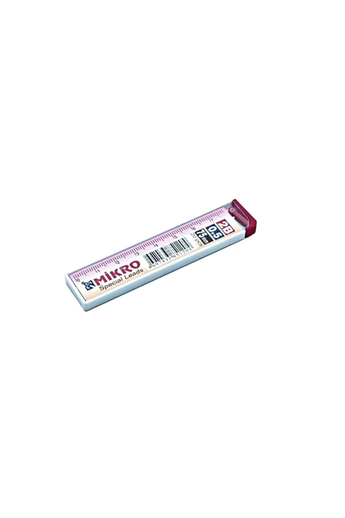 Mikro 0.5 Cetvelli Min Uç 75 mm 2B (6 Adet)