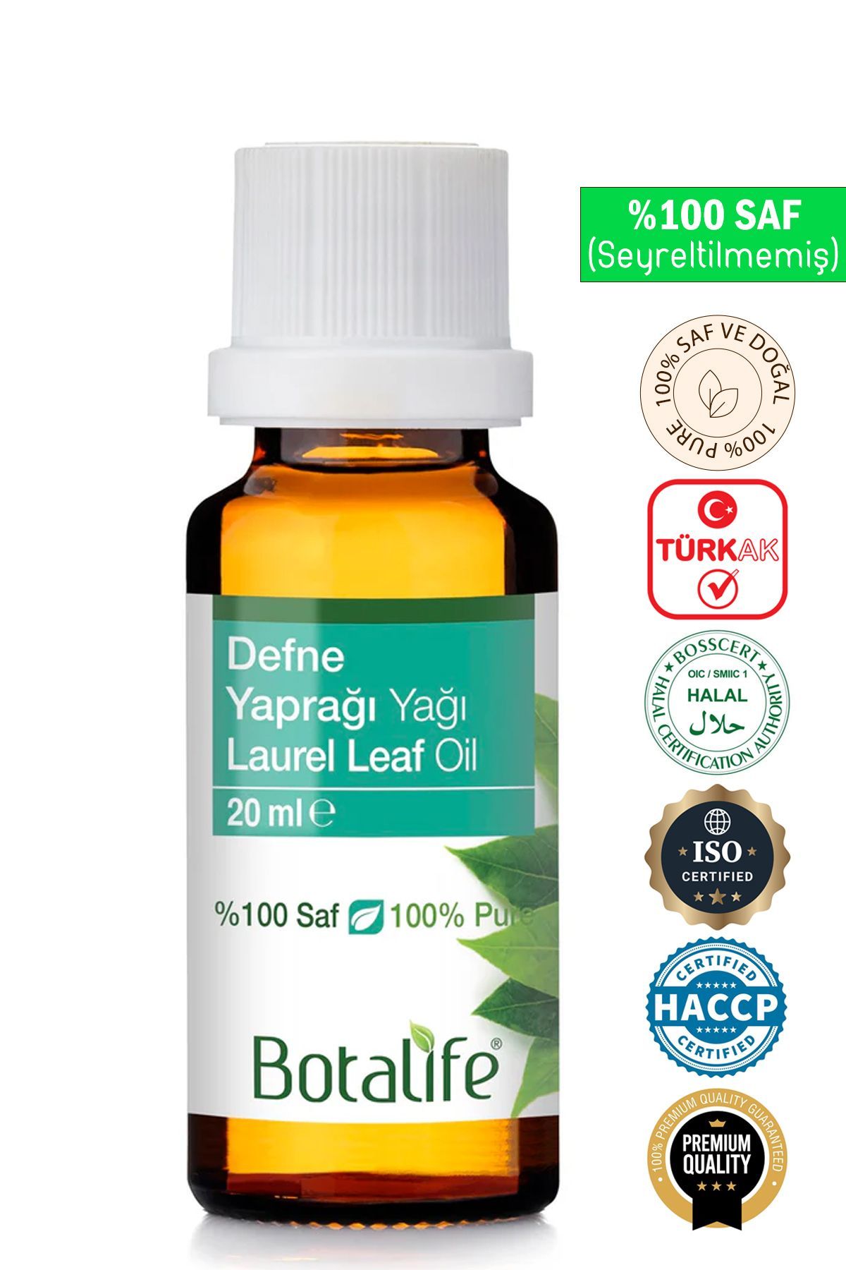 روغن برگ بو 20 میلی لیتر 100% خالص و طبیعی (رقیق نشده) Botalife